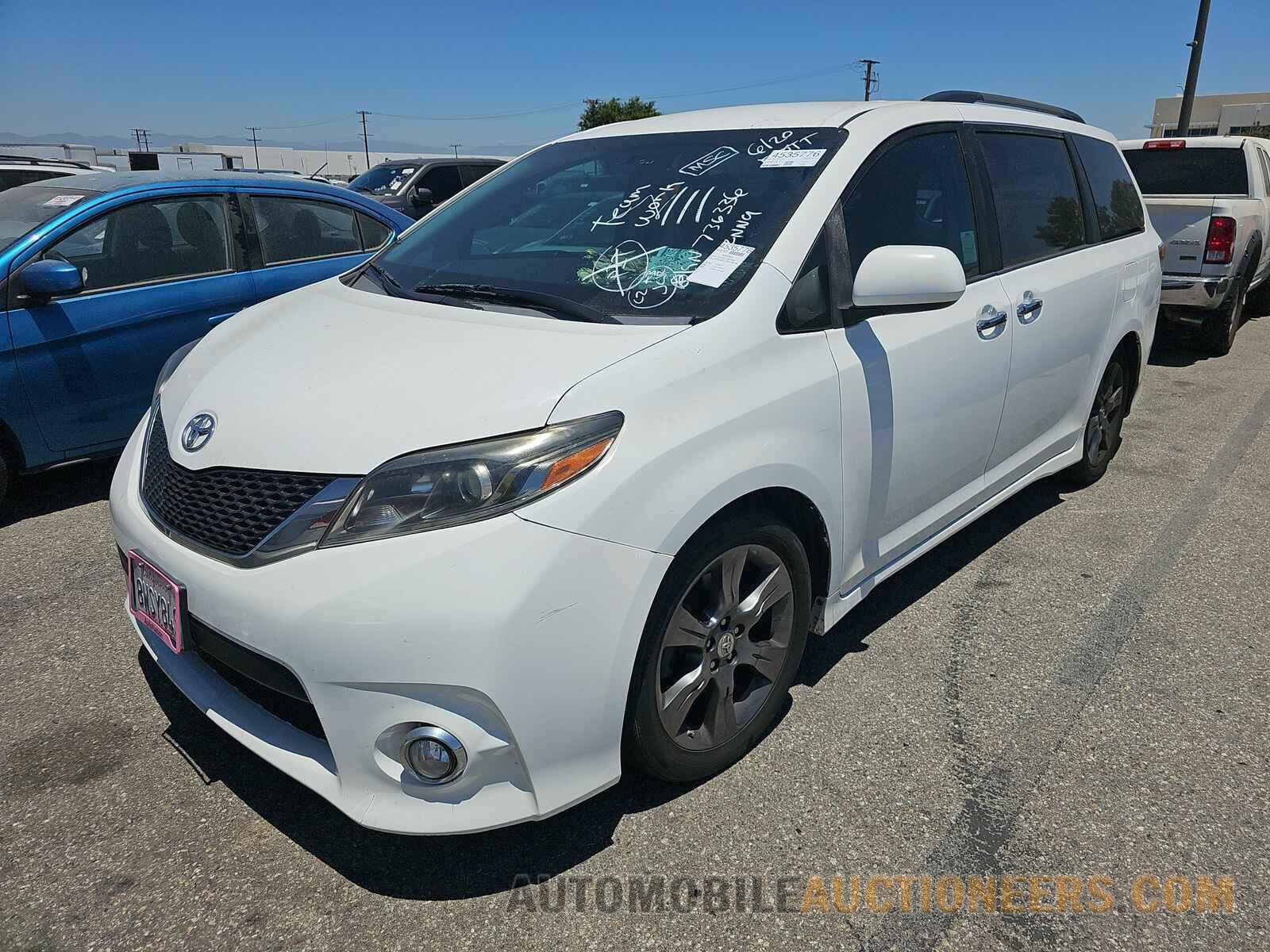 5TDXK3DCXGS736336 Toyota Sienna 2016