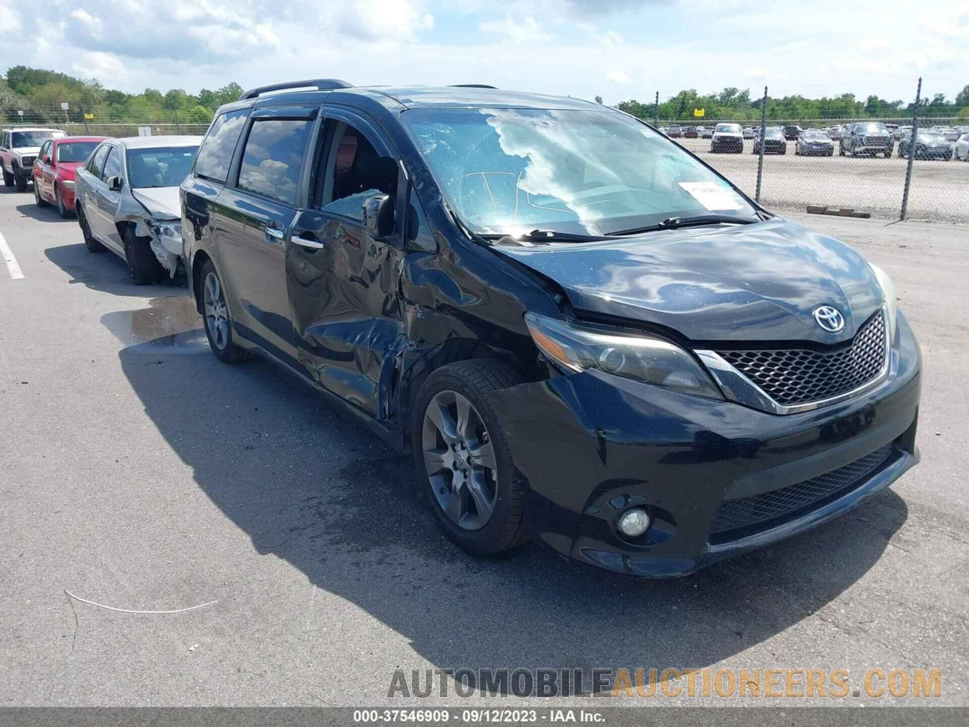 5TDXK3DCXGS761186 TOYOTA SIENNA 2016