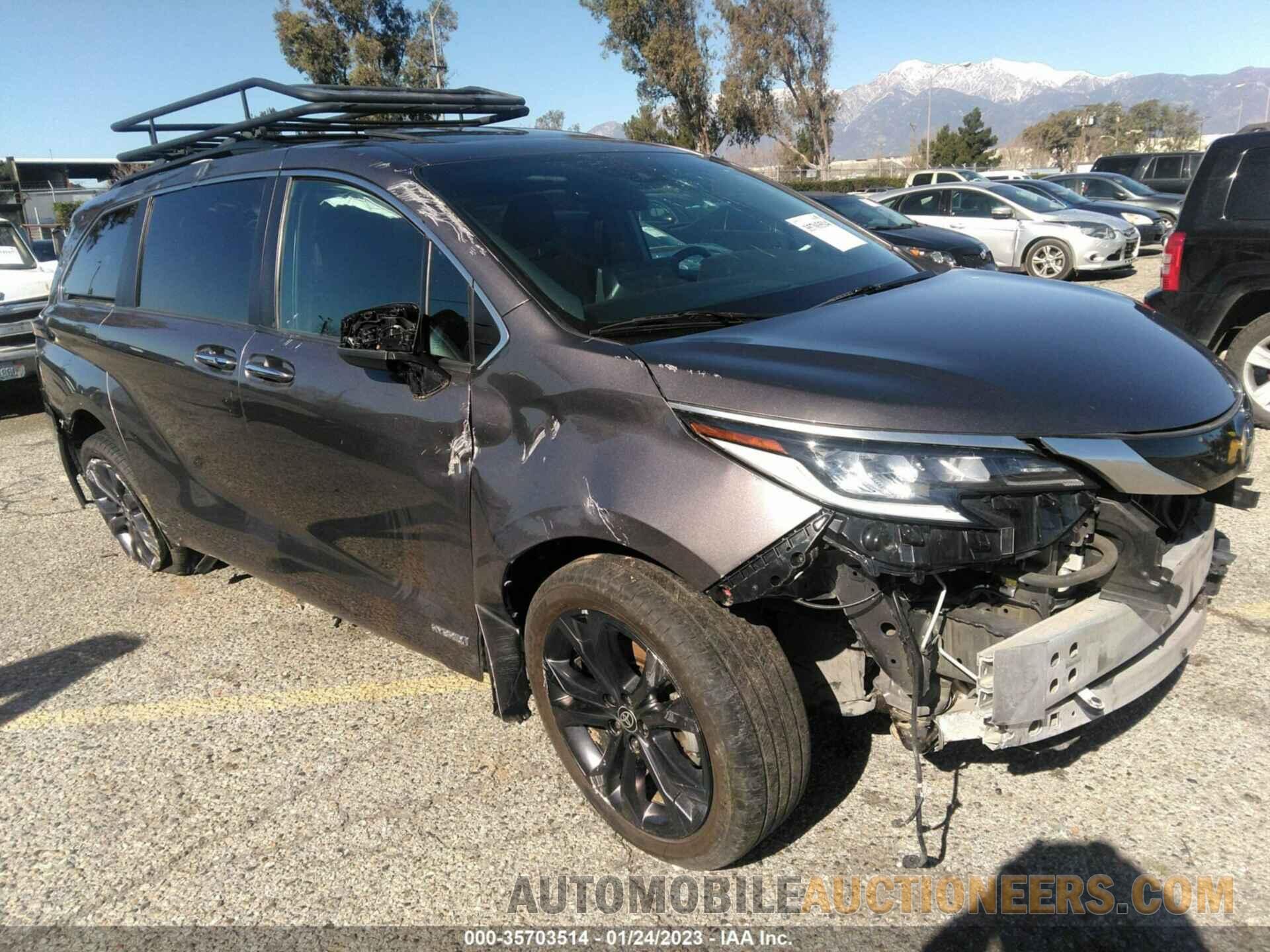 5TDXRKEC0MS003809 TOYOTA SIENNA 2021