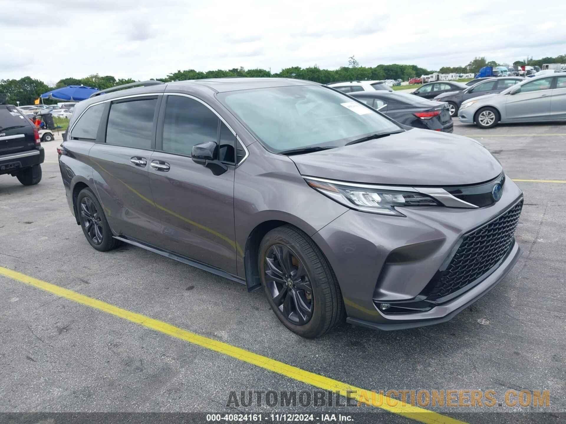 5TDXRKEC0NS089723 TOYOTA SIENNA 2022