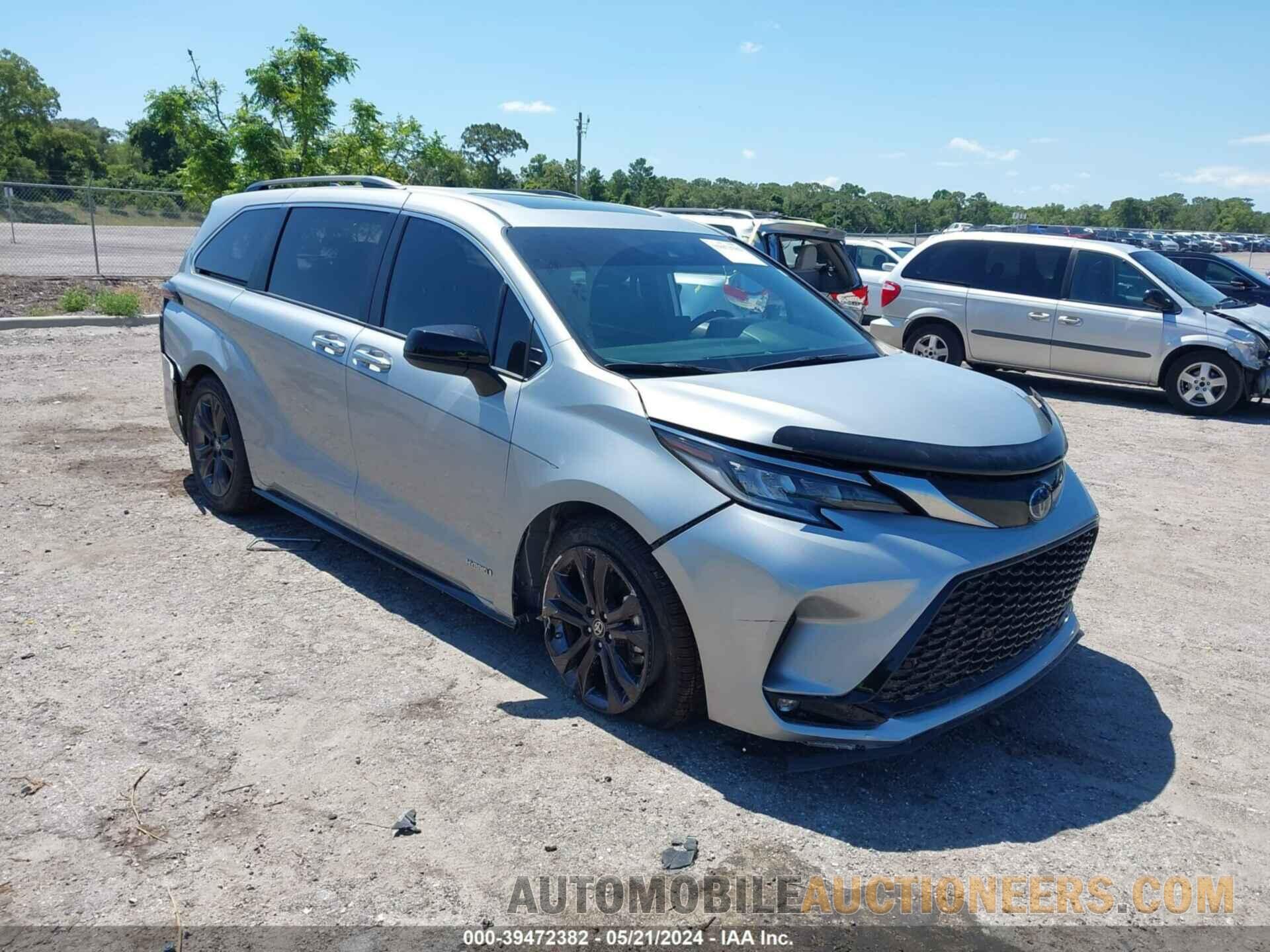 5TDXRKEC1MS012308 TOYOTA SIENNA 2021