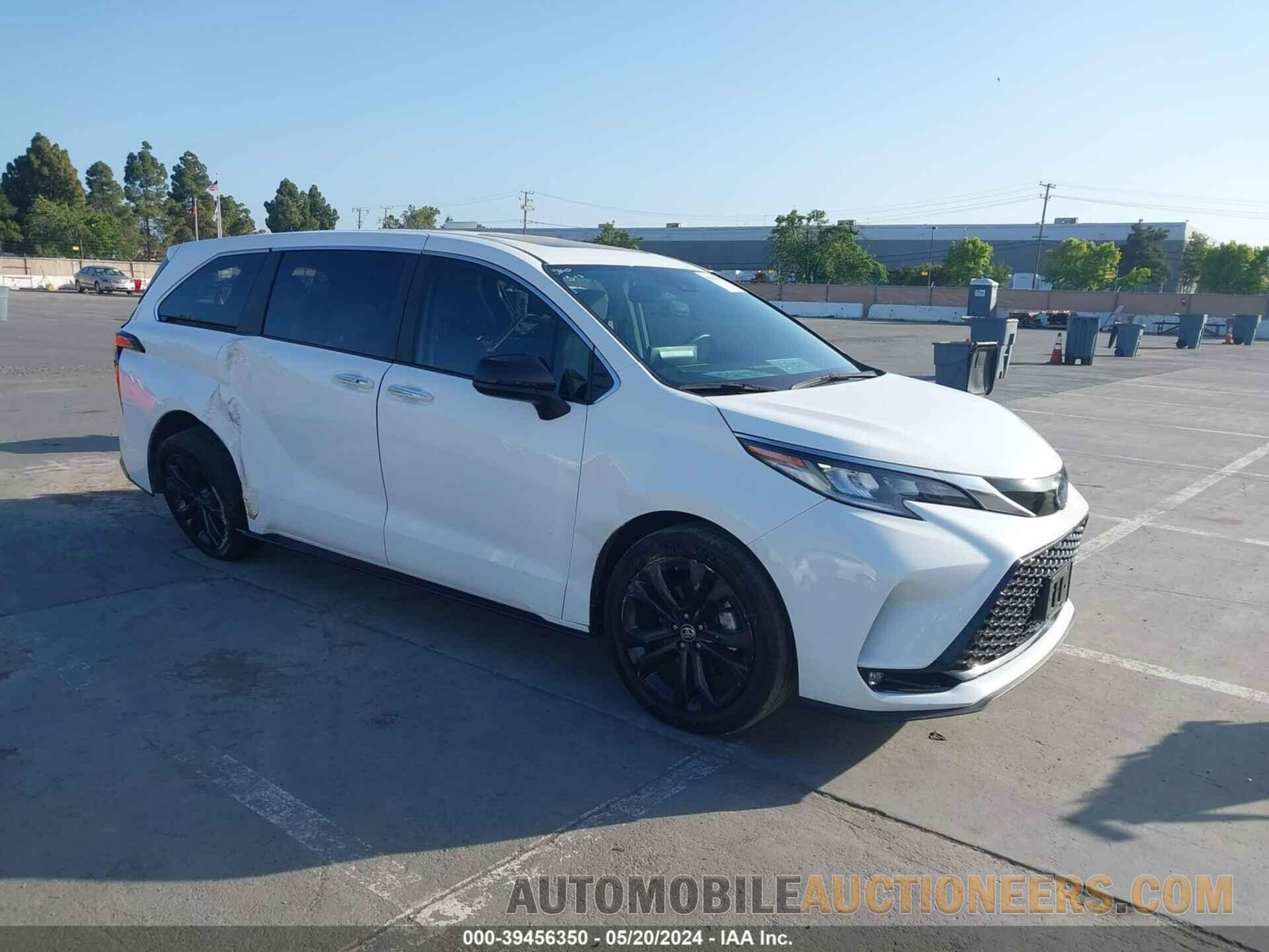 5TDXRKEC1NS125130 TOYOTA SIENNA 2022