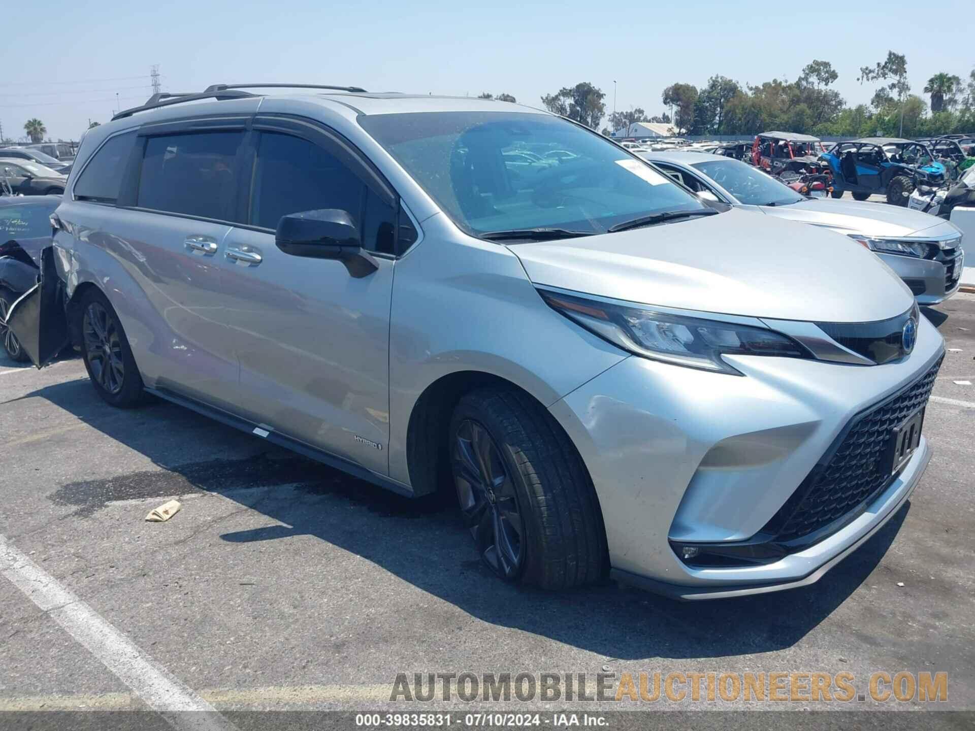 5TDXRKEC2MS002953 TOYOTA SIENNA 2021