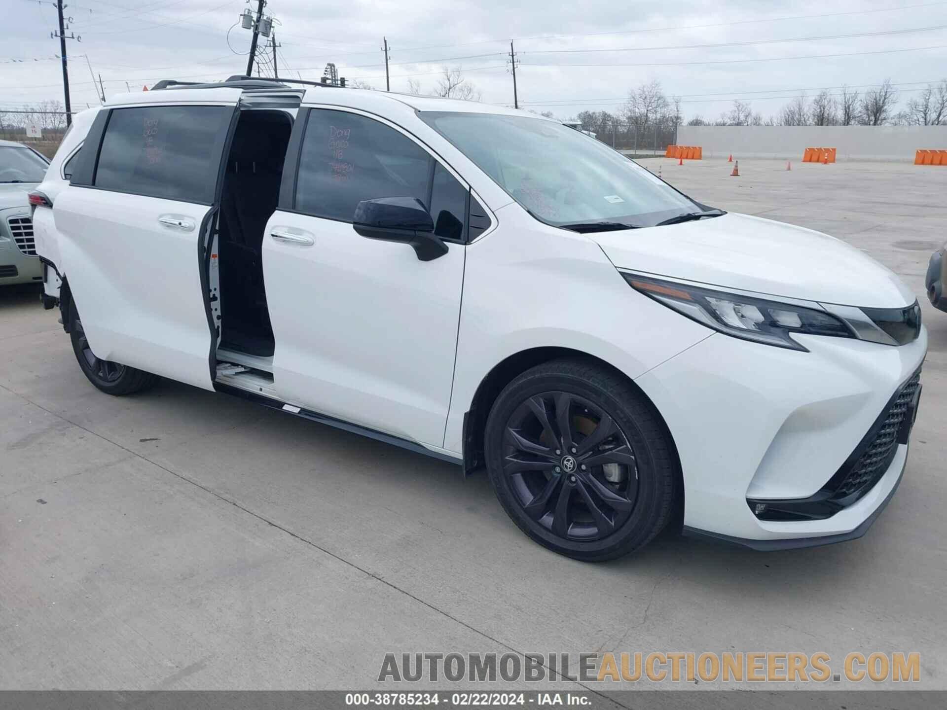 5TDXRKEC2NS116078 TOYOTA SIENNA 2022