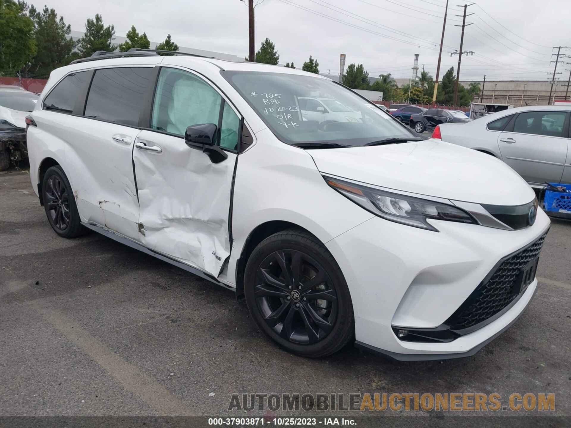 5TDXRKEC3MS047691 TOYOTA SIENNA 2021