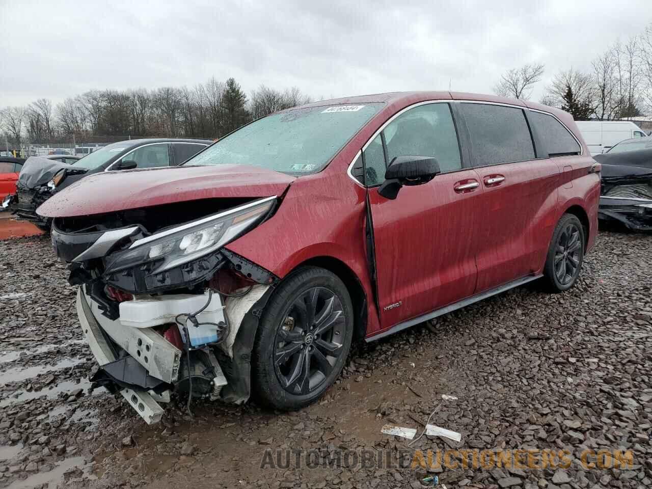 5TDXRKEC5MS013851 TOYOTA SIENNA 2021