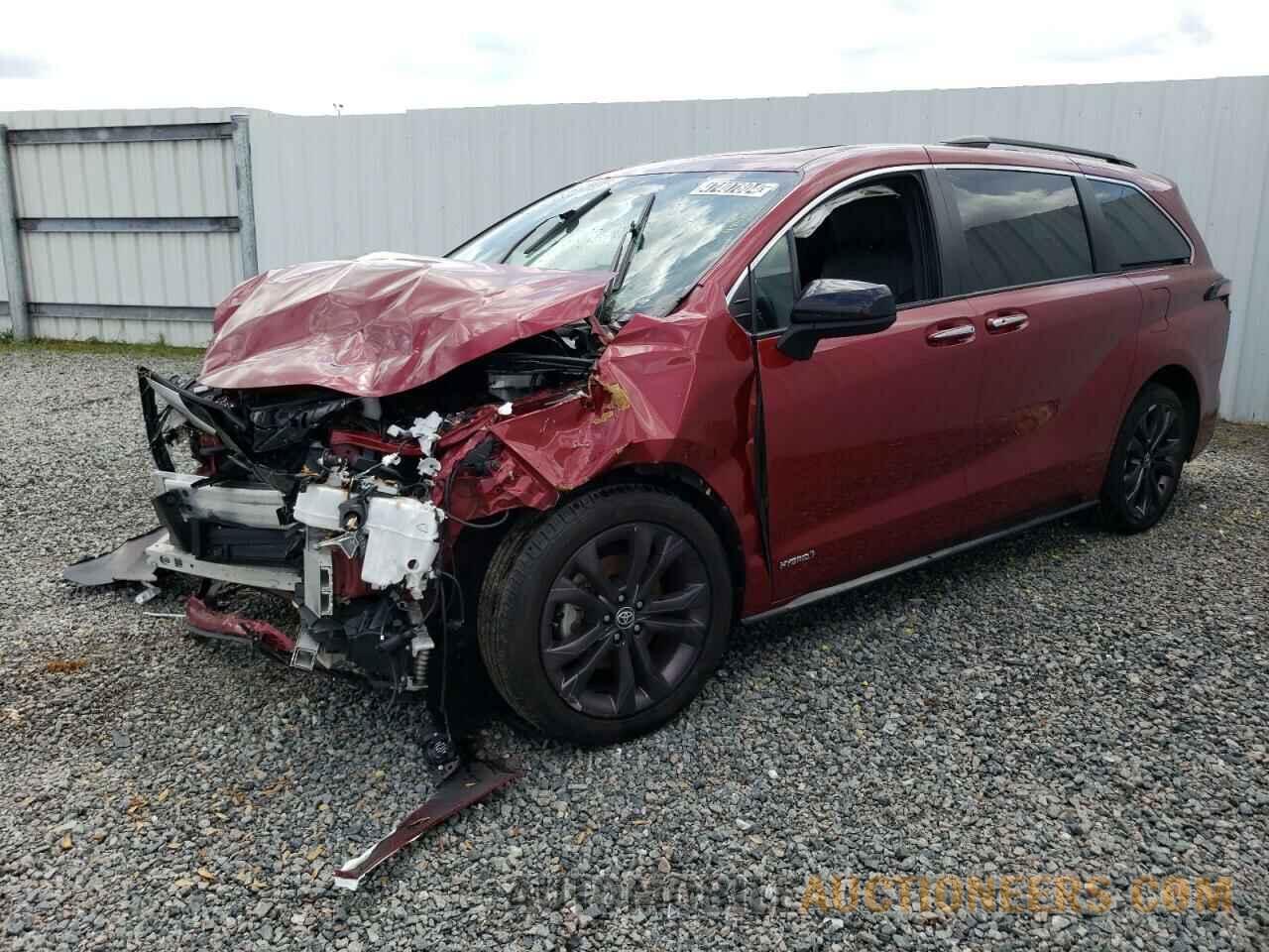 5TDXRKEC7MS008876 TOYOTA SIENNA 2021