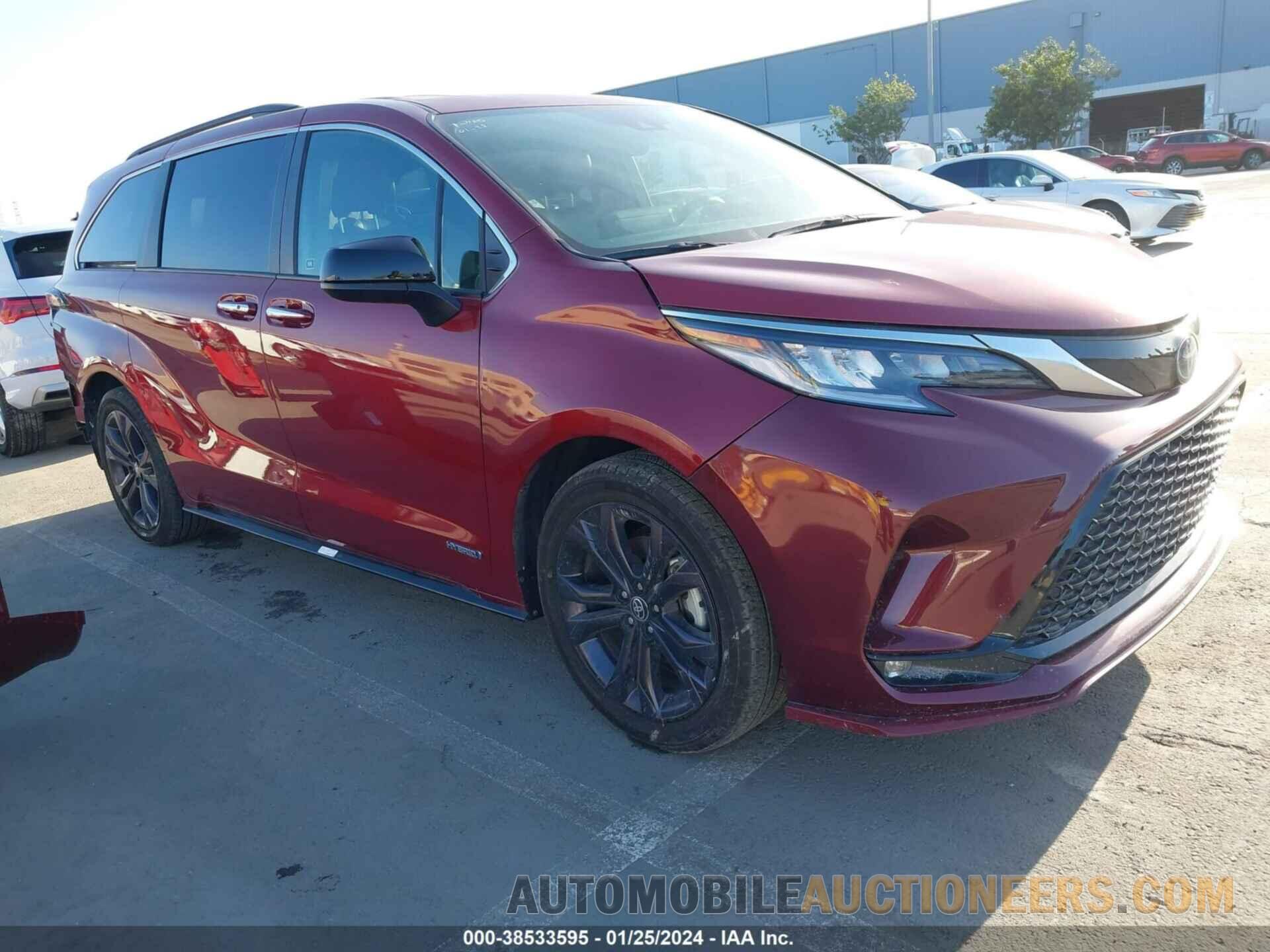 5TDXRKEC7MS043272 TOYOTA SIENNA 2021