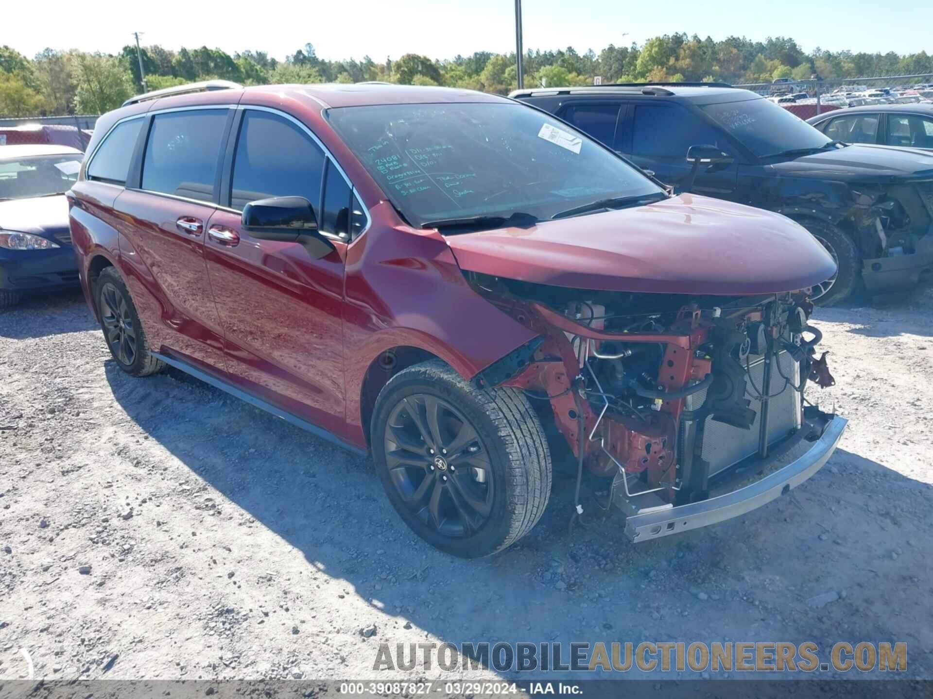 5TDXRKEC8PS142431 TOYOTA SIENNA 2023