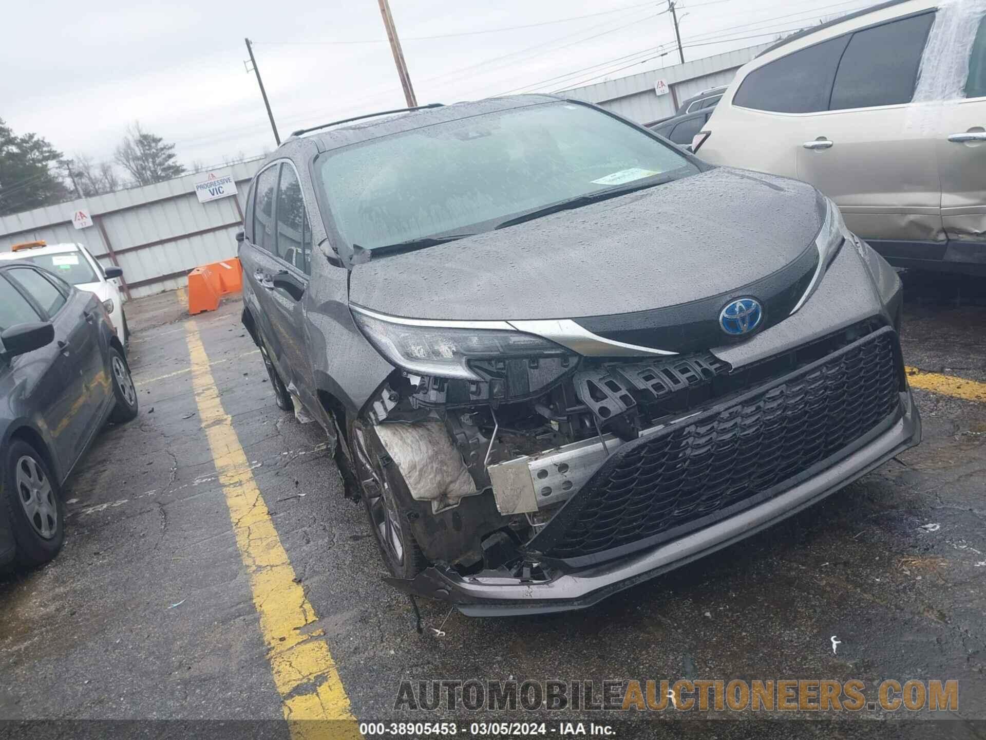 5TDXRKEC9NS131581 TOYOTA SIENNA 2022