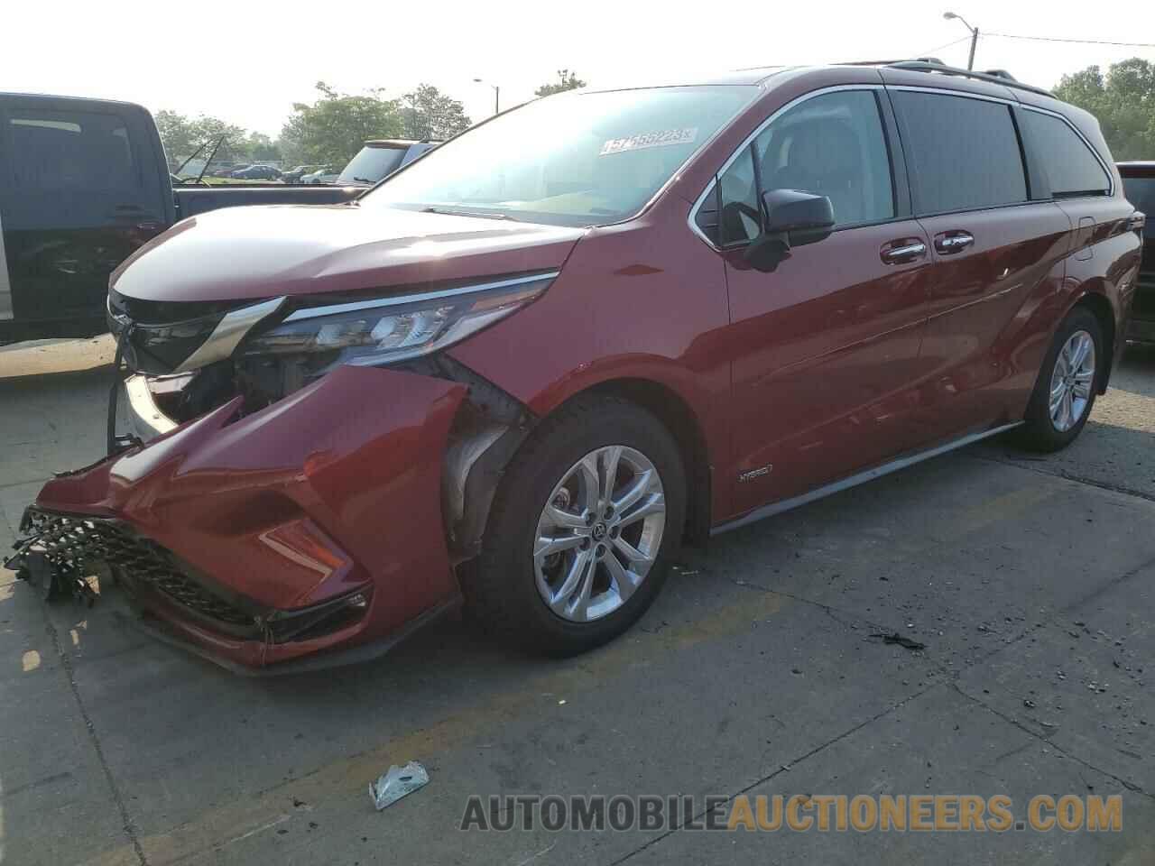 5TDXSKFC0MS039468 TOYOTA SIENNA 2021