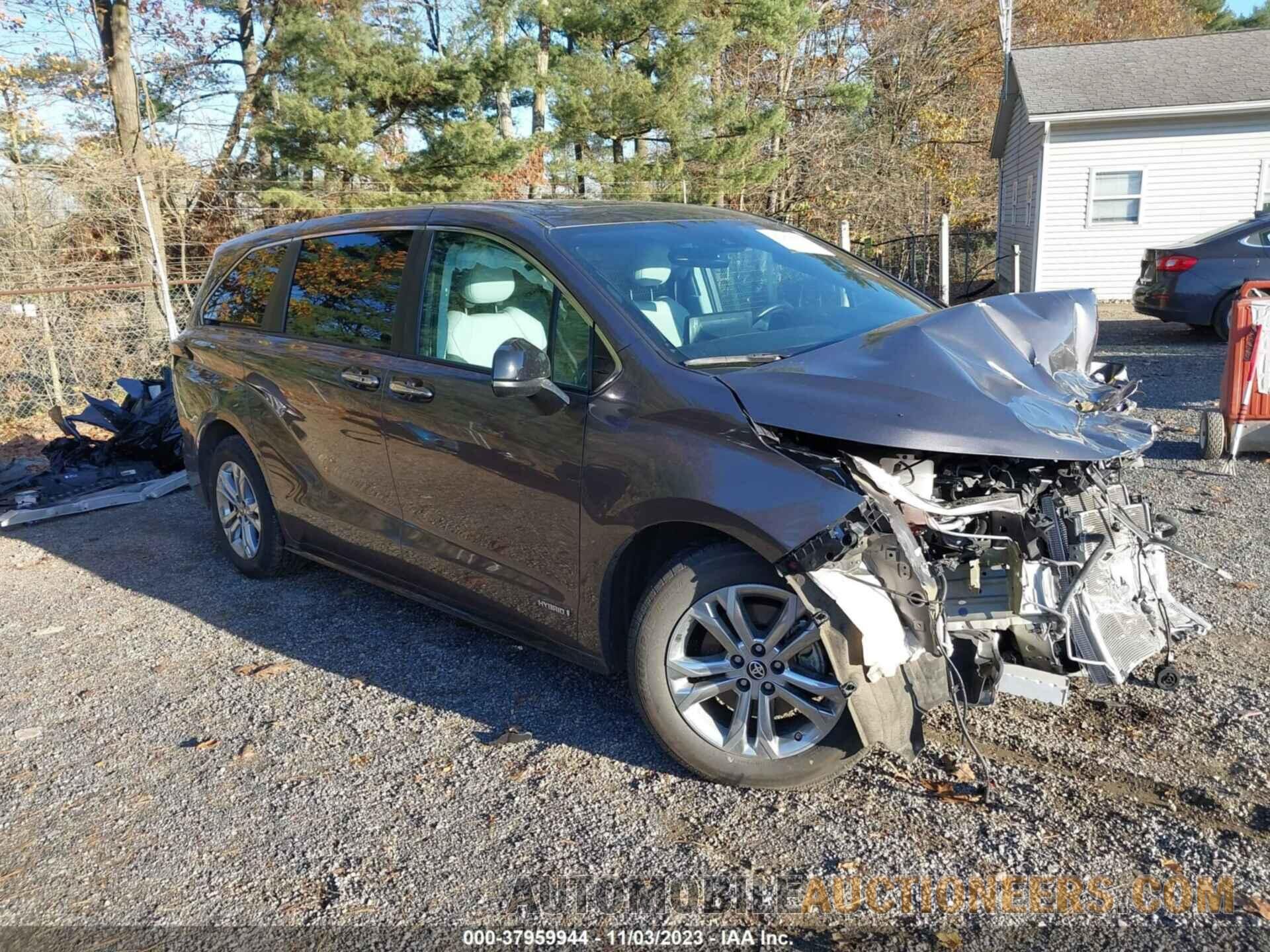 5TDXSKFC1MS002042 TOYOTA SIENNA 2021