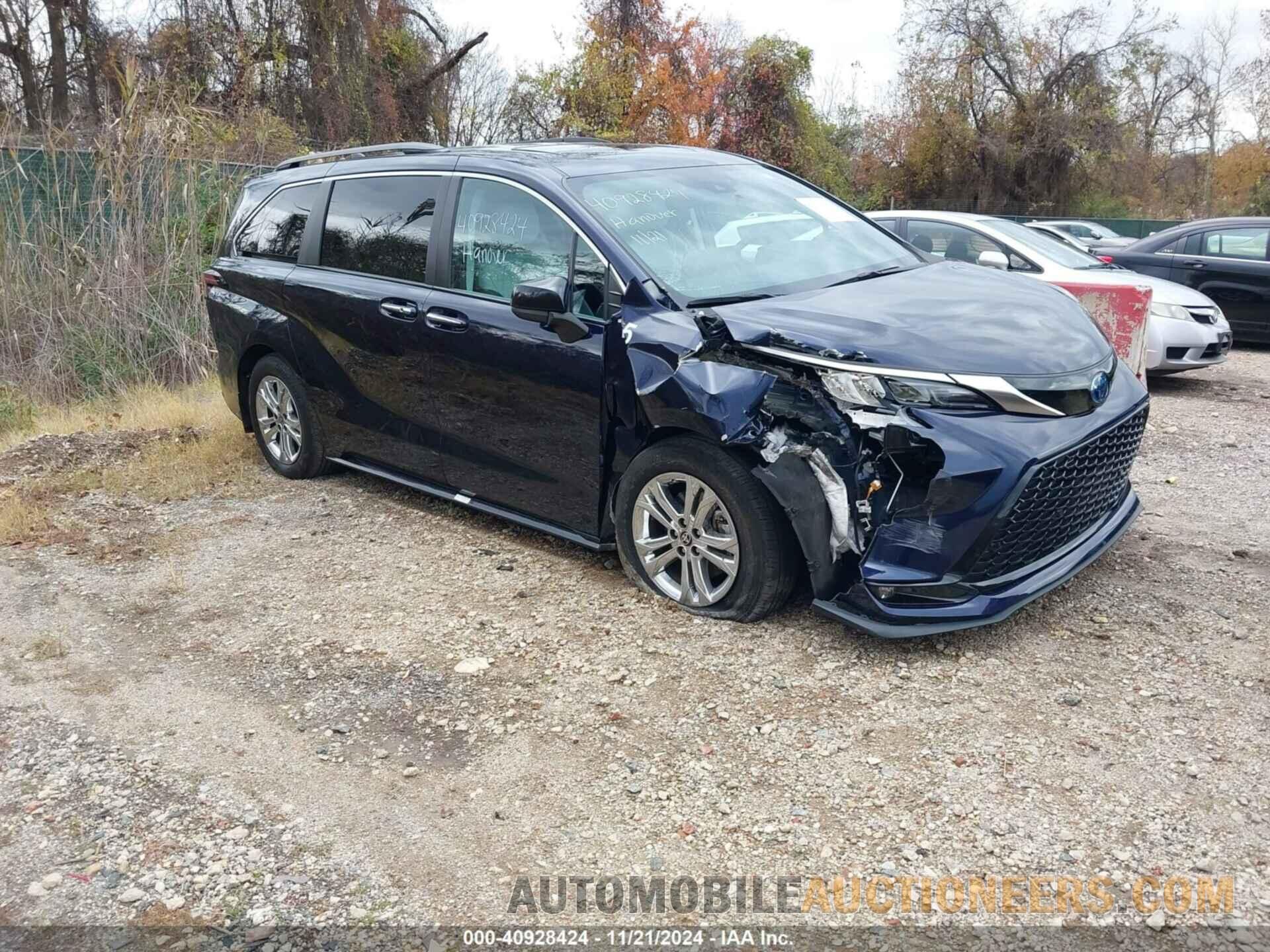 5TDXSKFC6NS070628 TOYOTA SIENNA 2022