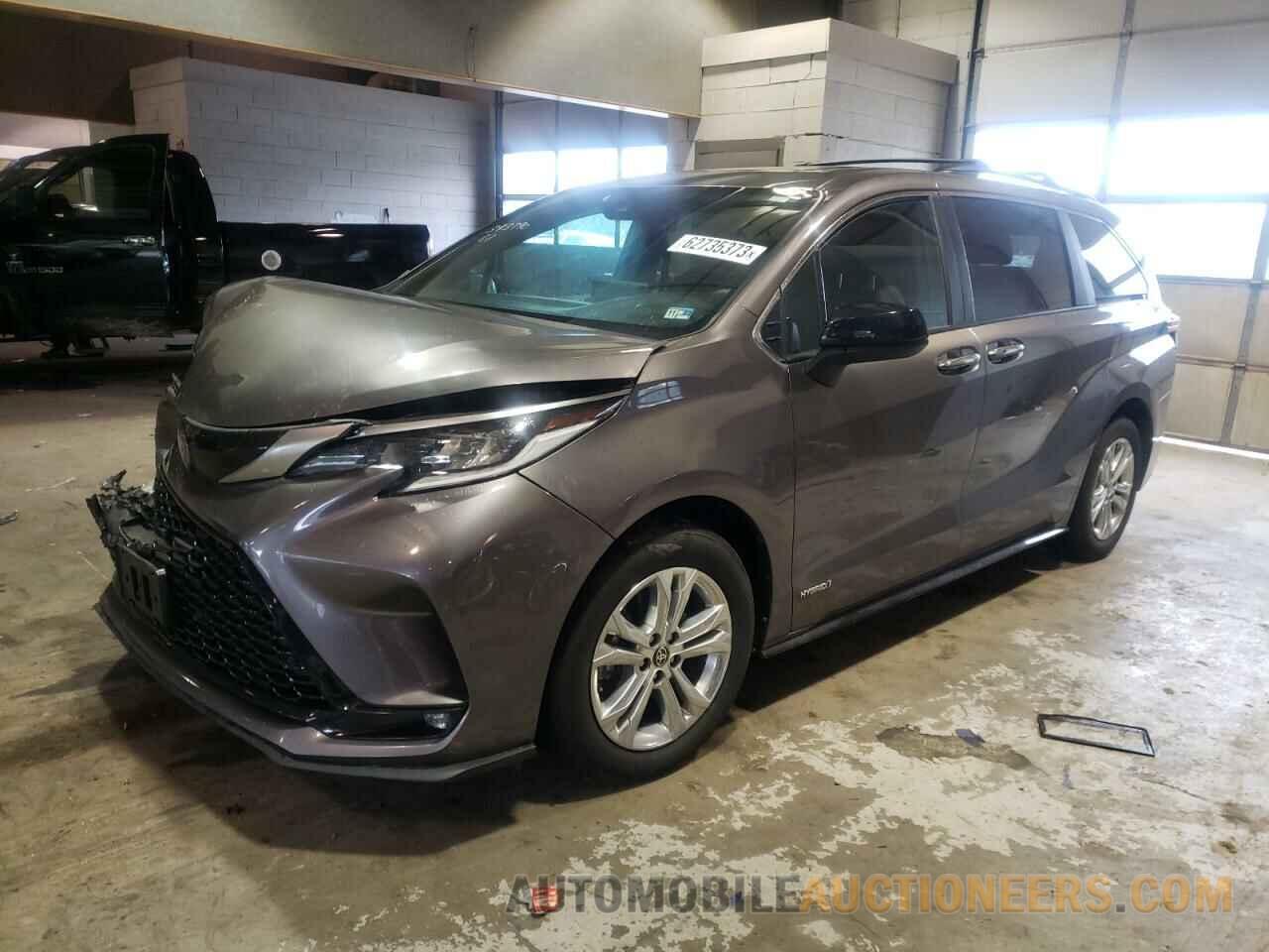 5TDXSKFCXMS037033 TOYOTA SIENNA 2021