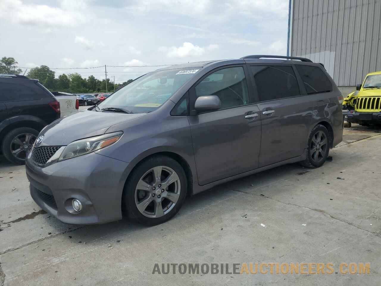 5TDXZ3DC0HS775210 TOYOTA SIENNA 2017