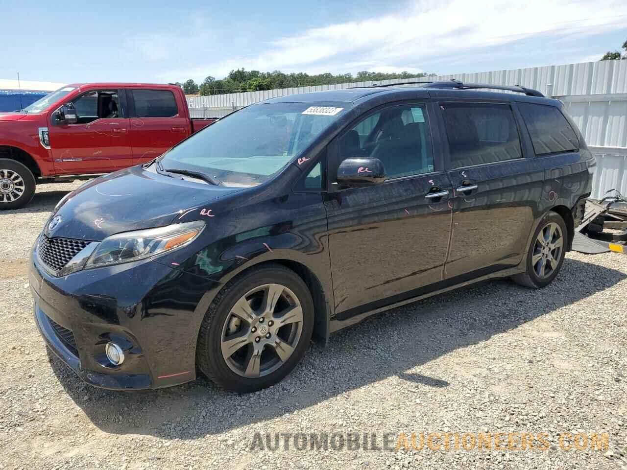 5TDXZ3DC0HS784019 TOYOTA SIENNA 2017