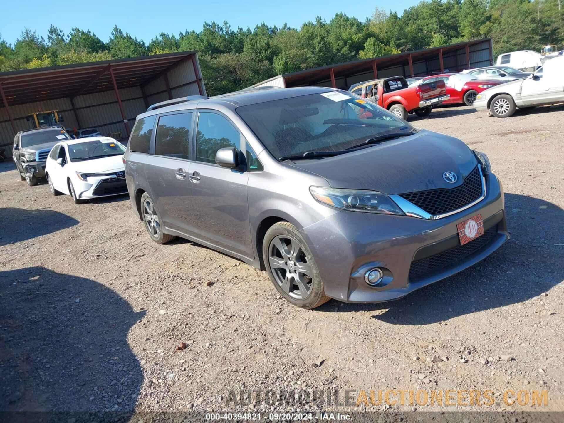 5TDXZ3DC0HS827841 TOYOTA SIENNA 2017