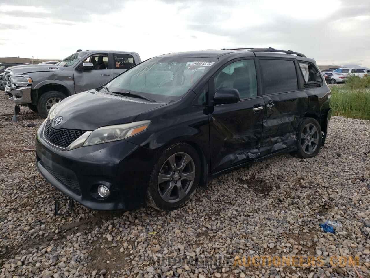 5TDXZ3DC0HS870401 TOYOTA SIENNA 2017