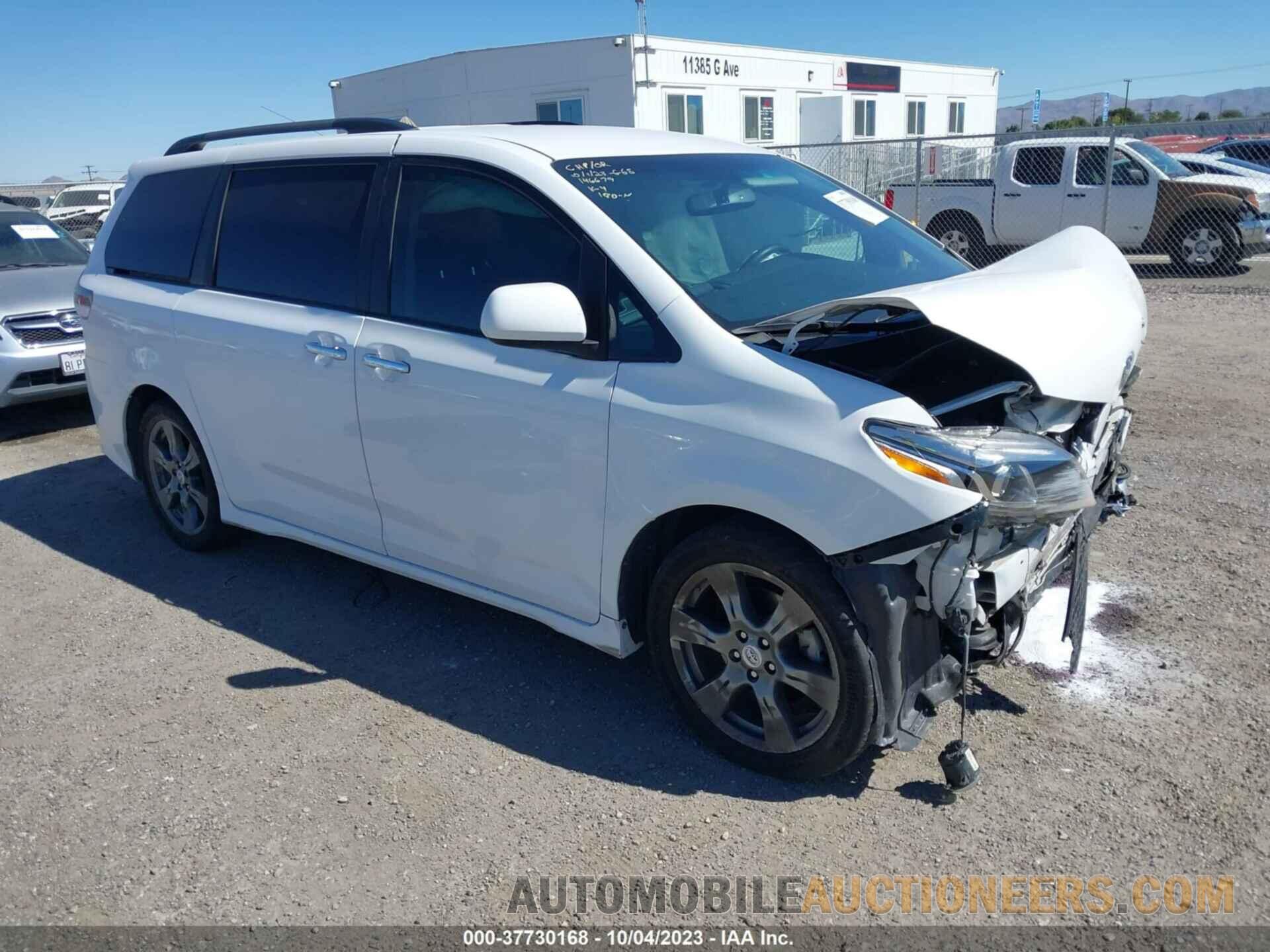 5TDXZ3DC0HS886548 TOYOTA SIENNA 2017