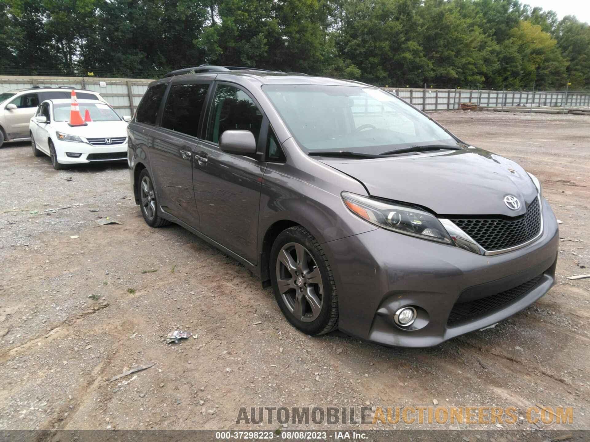 5TDXZ3DC0HS889675 TOYOTA SIENNA 2017