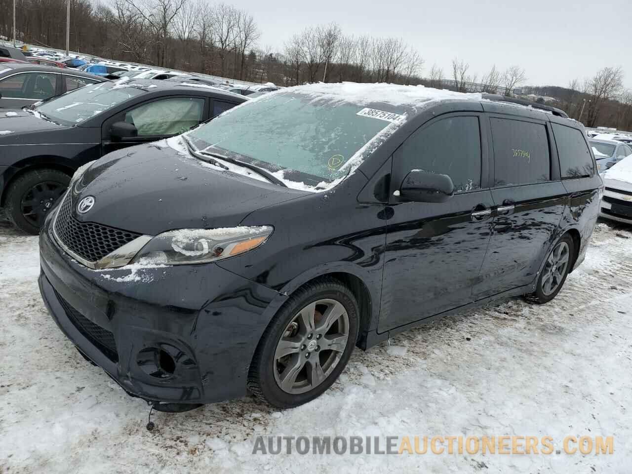 5TDXZ3DC0HS897341 TOYOTA SIENNA 2017