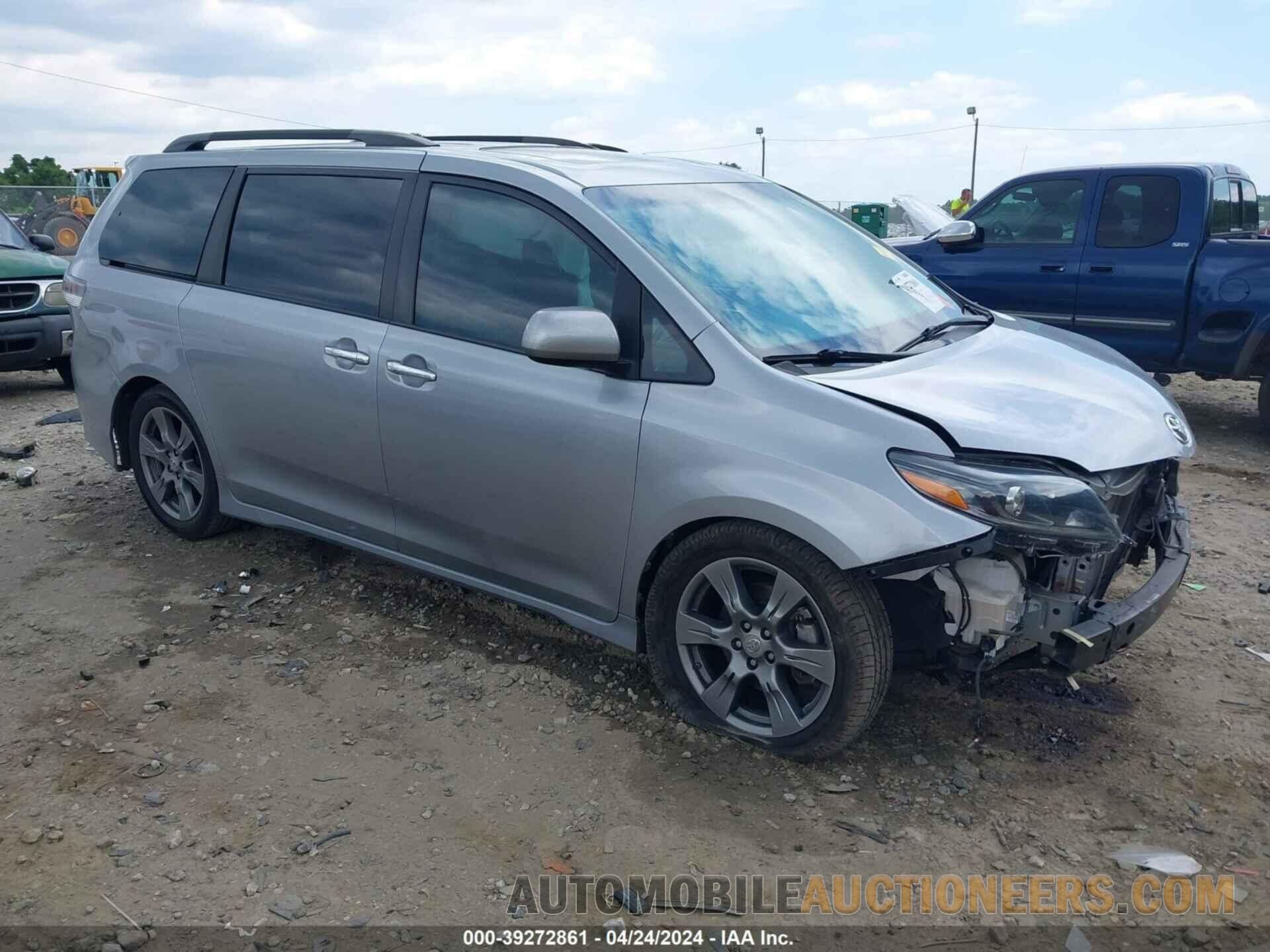 5TDXZ3DC0HS898439 TOYOTA SIENNA 2017