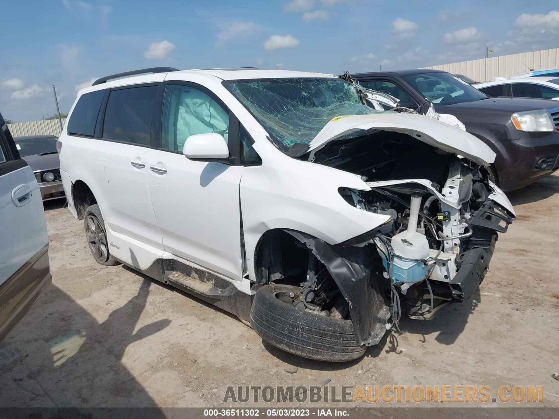 5TDXZ3DC0JS920221 TOYOTA SIENNA 2018