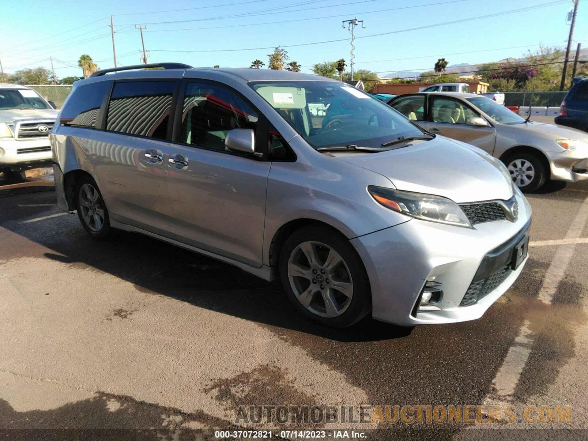 5TDXZ3DC0JS923362 TOYOTA SIENNA 2018