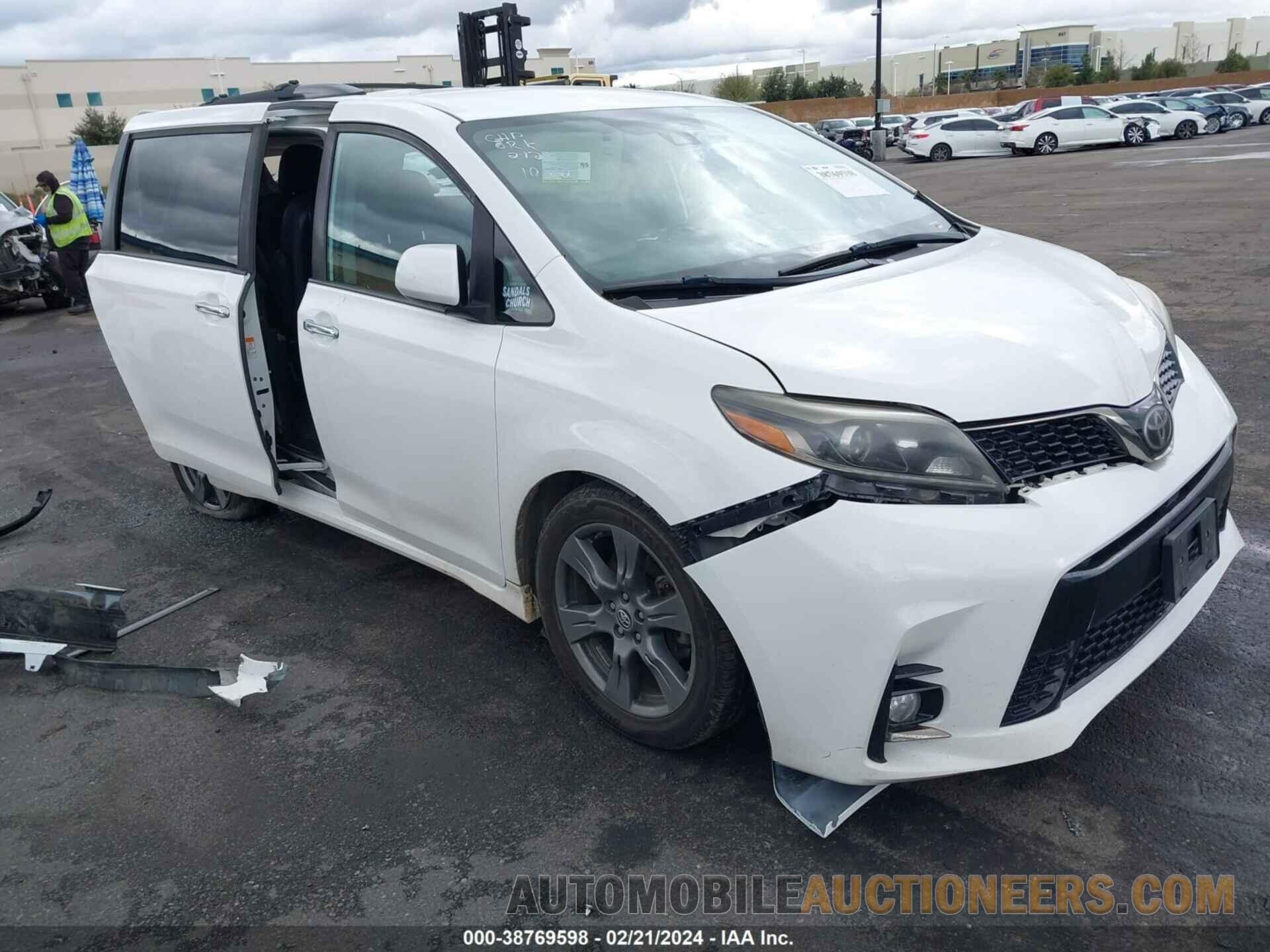 5TDXZ3DC0KS001062 TOYOTA SIENNA 2019