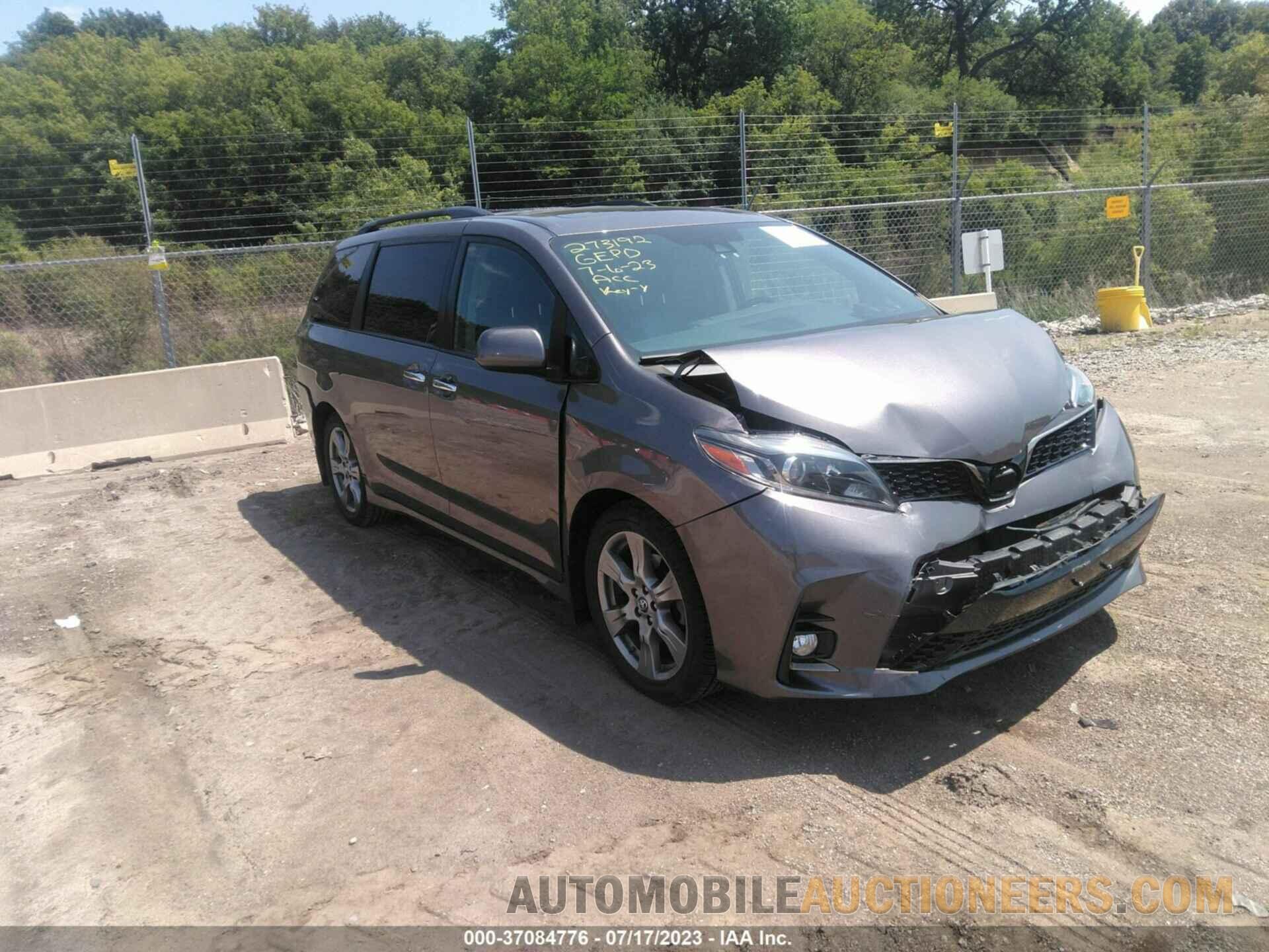 5TDXZ3DC0KS983627 TOYOTA SIENNA 2019