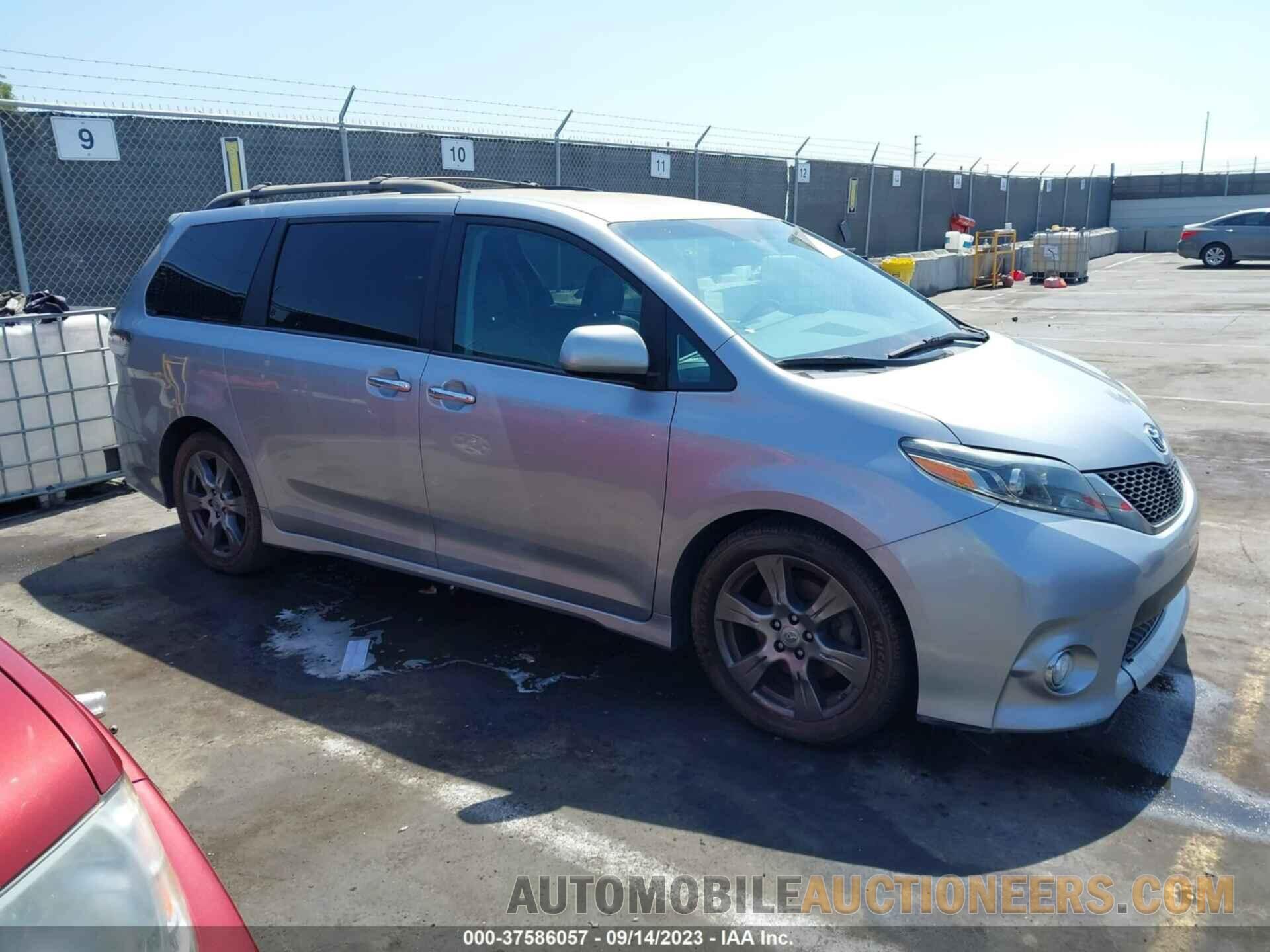 5TDXZ3DC1HS794266 TOYOTA SIENNA 2017