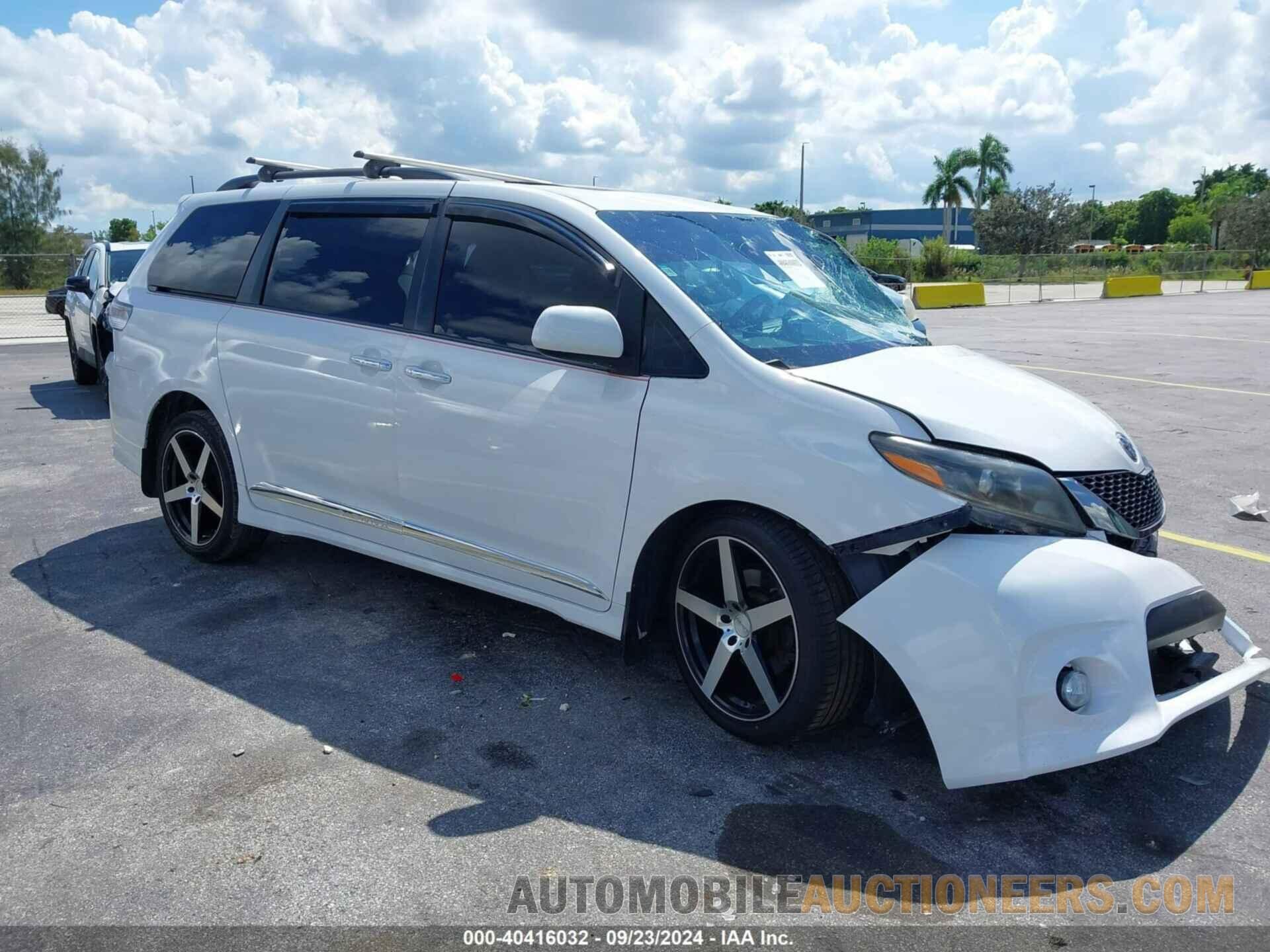 5TDXZ3DC1HS815147 TOYOTA SIENNA 2017