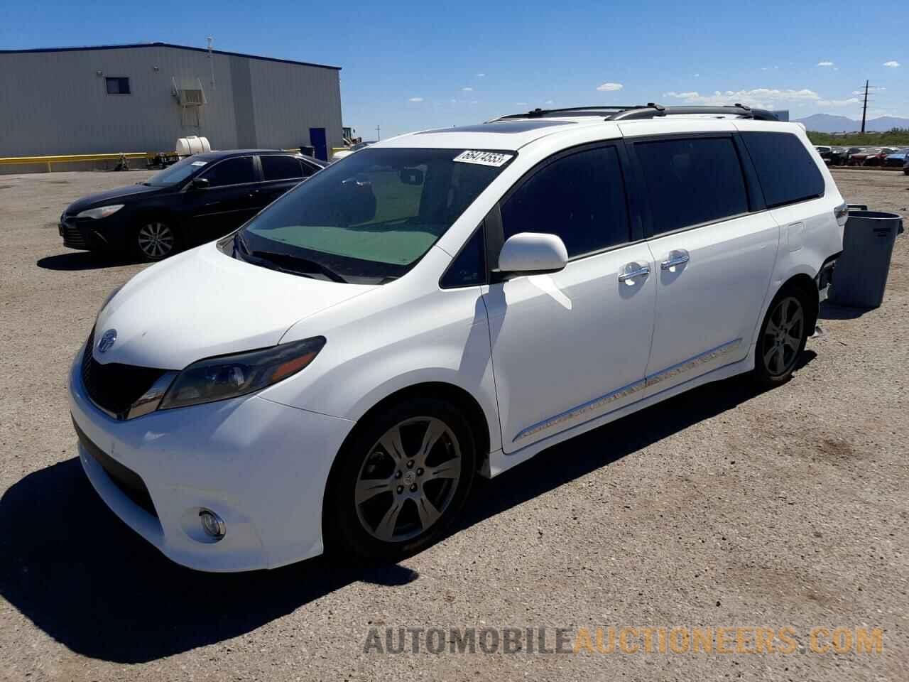 5TDXZ3DC1HS816153 TOYOTA SIENNA 2017