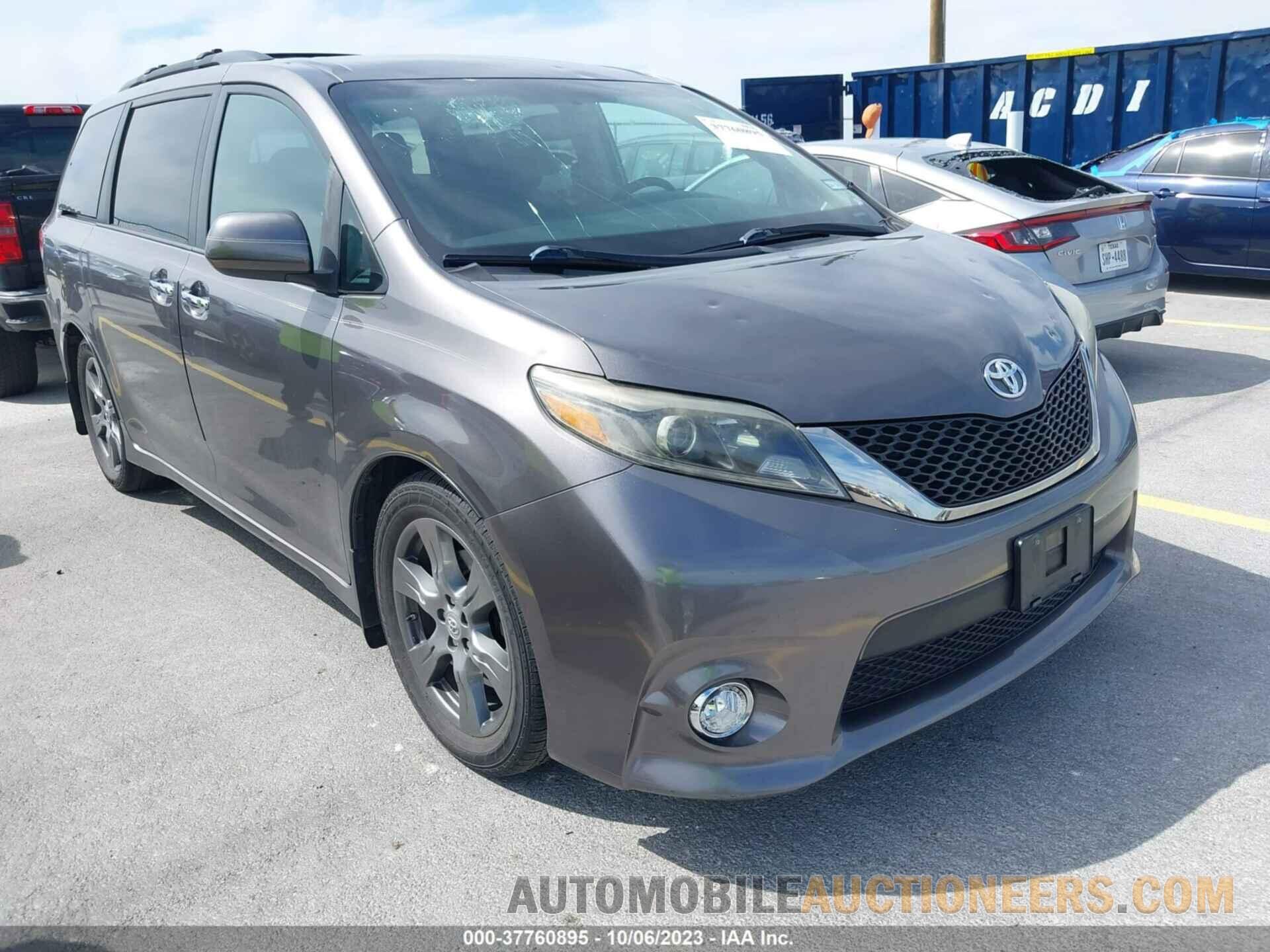 5TDXZ3DC1HS839089 TOYOTA SIENNA 2017