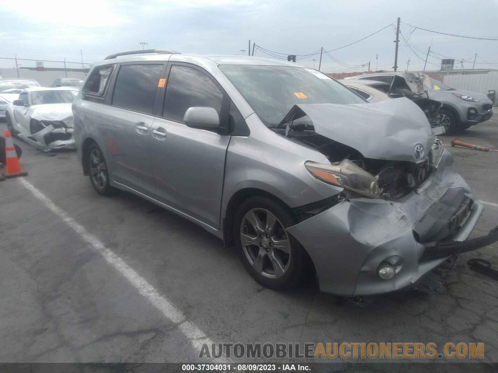 5TDXZ3DC1HS874215 TOYOTA SIENNA 2017