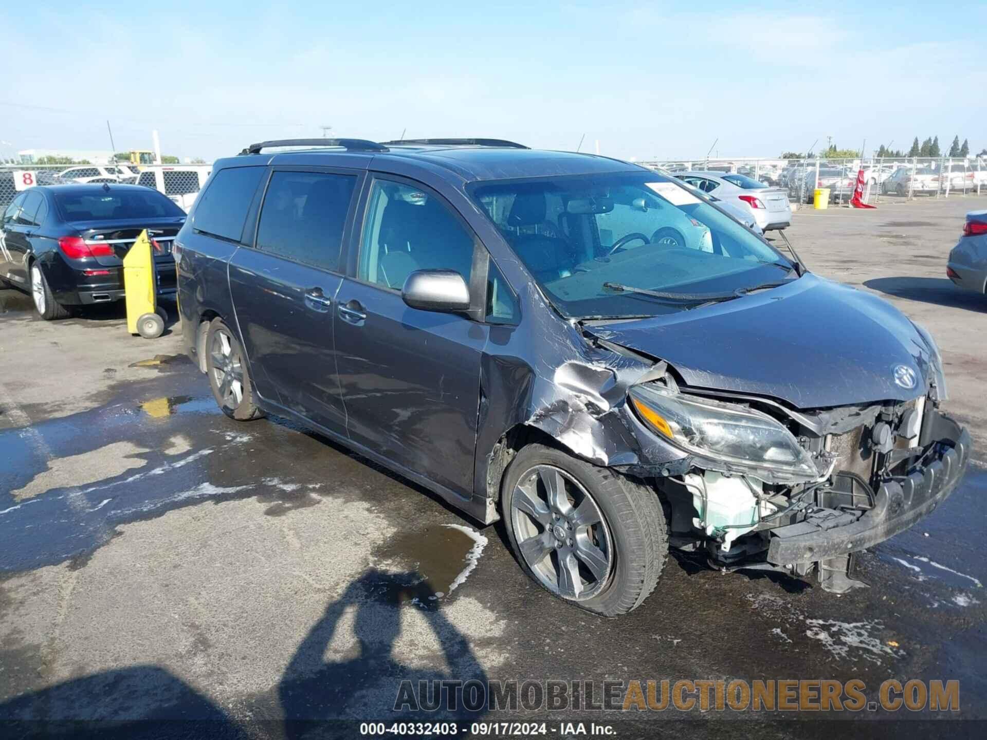 5TDXZ3DC1HS875610 TOYOTA SIENNA 2017