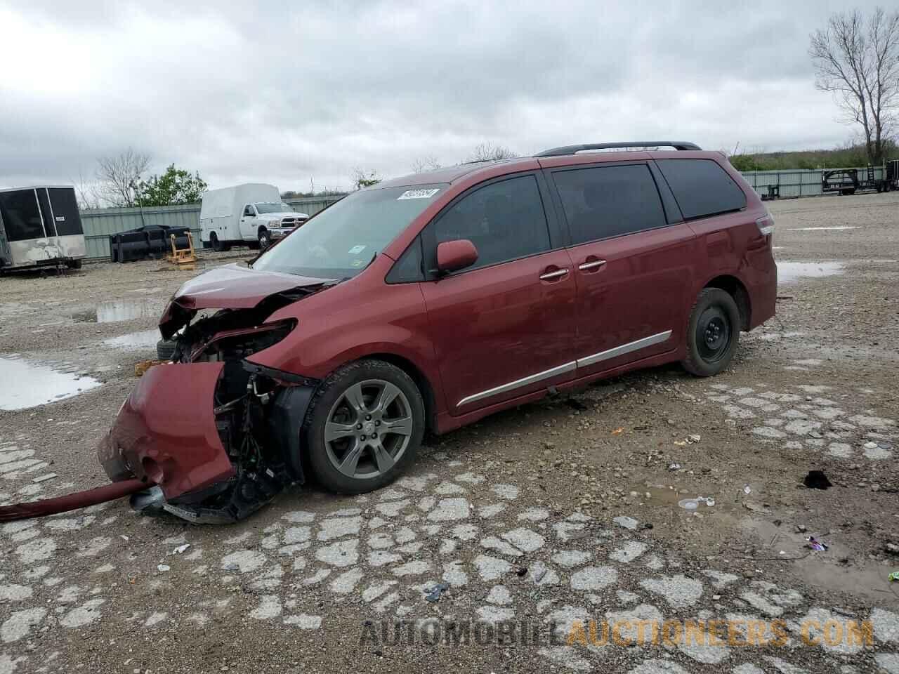 5TDXZ3DC1HS893198 TOYOTA SIENNA 2017