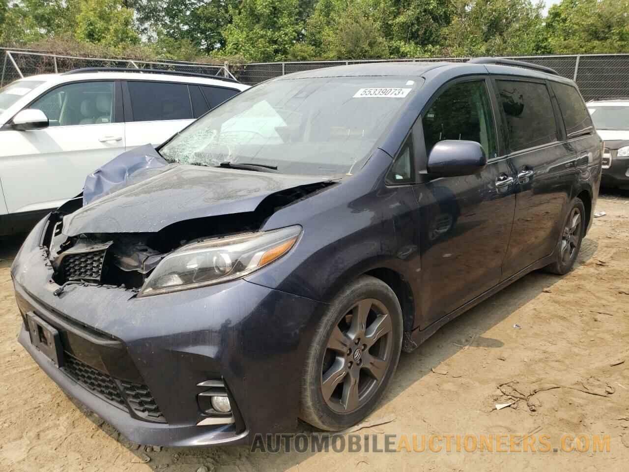 5TDXZ3DC1JS927078 TOYOTA SIENNA 2018