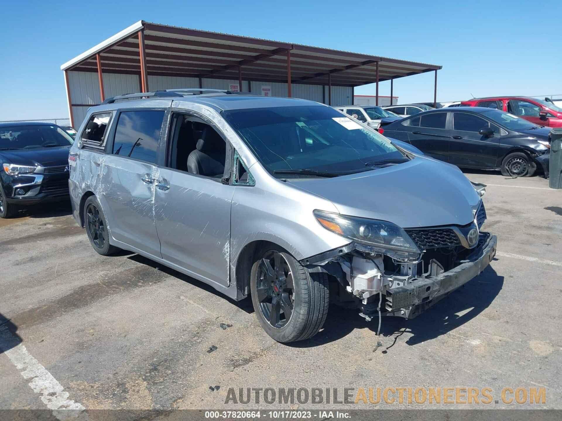 5TDXZ3DC1JS941627 TOYOTA SIENNA 2018