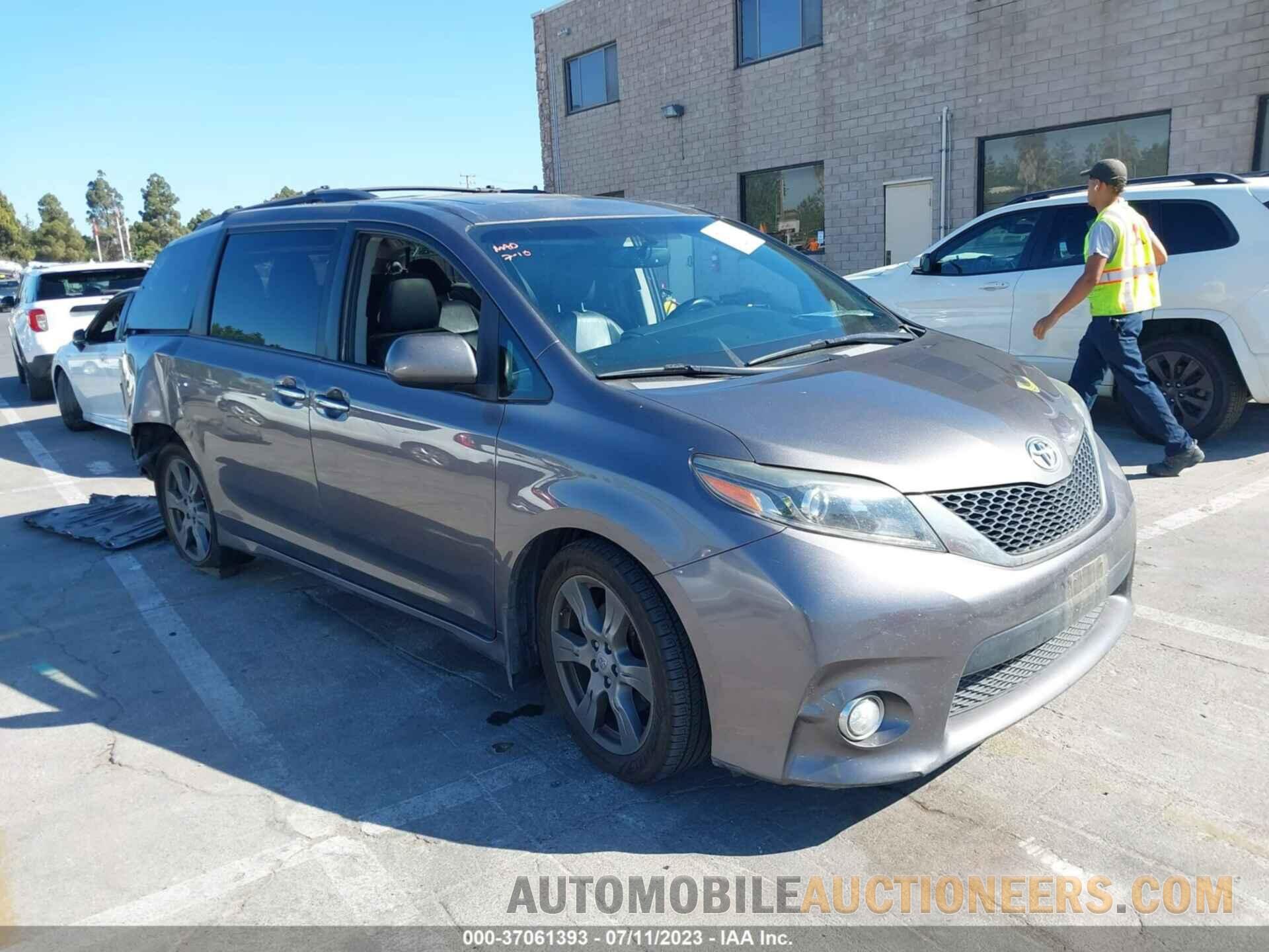 5TDXZ3DC2HS786015 TOYOTA SIENNA 2017