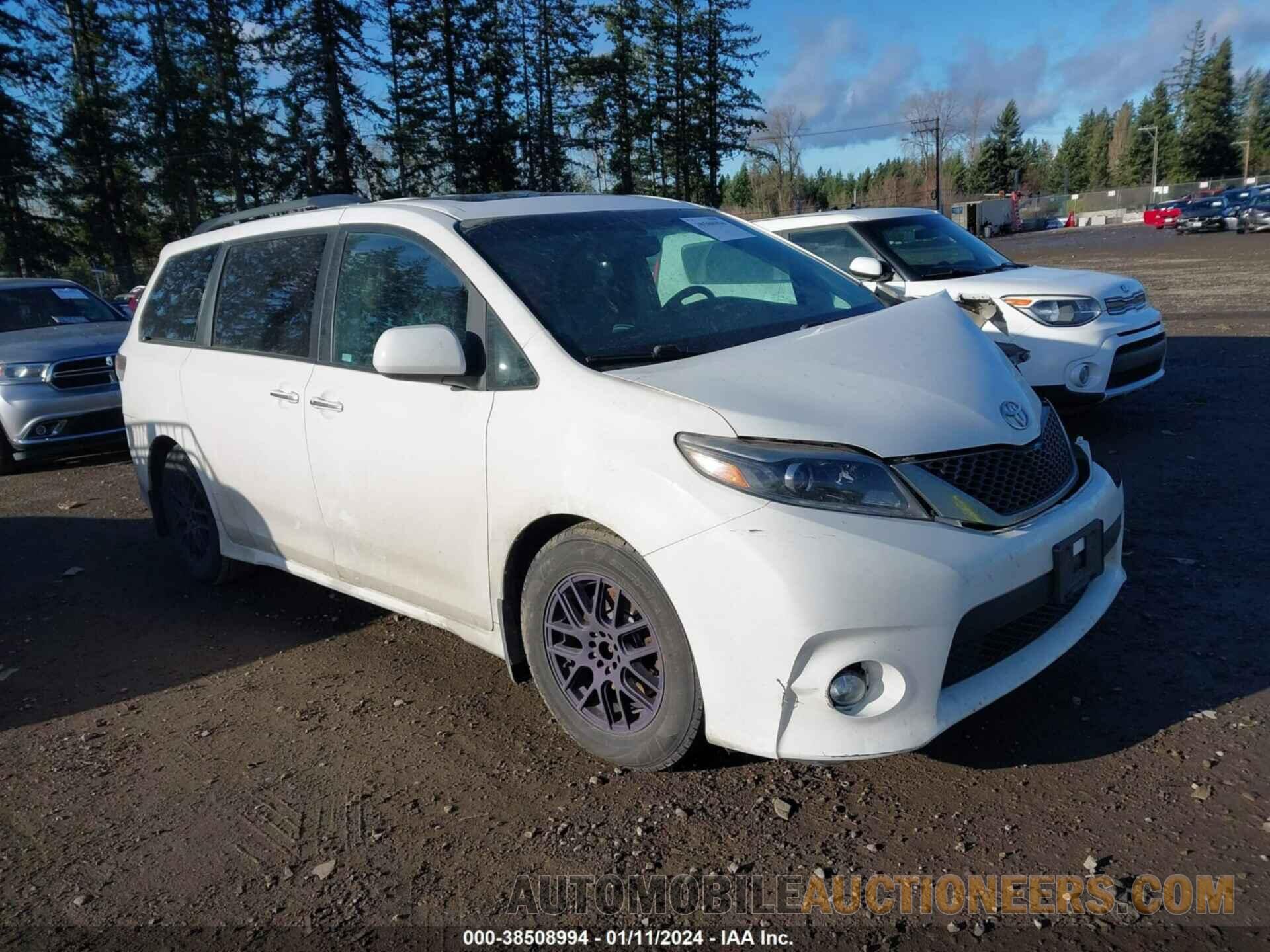 5TDXZ3DC2HS797743 TOYOTA SIENNA 2017