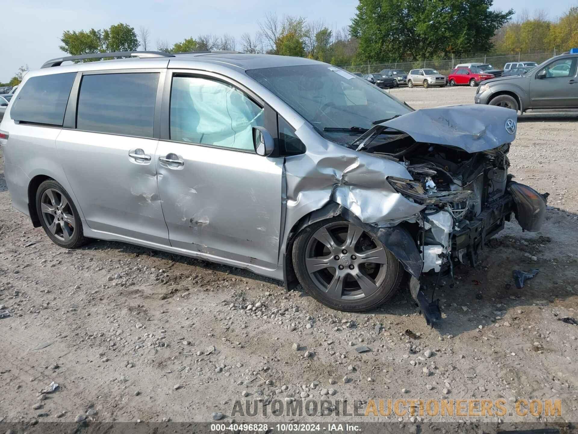 5TDXZ3DC2HS843653 TOYOTA SIENNA 2017