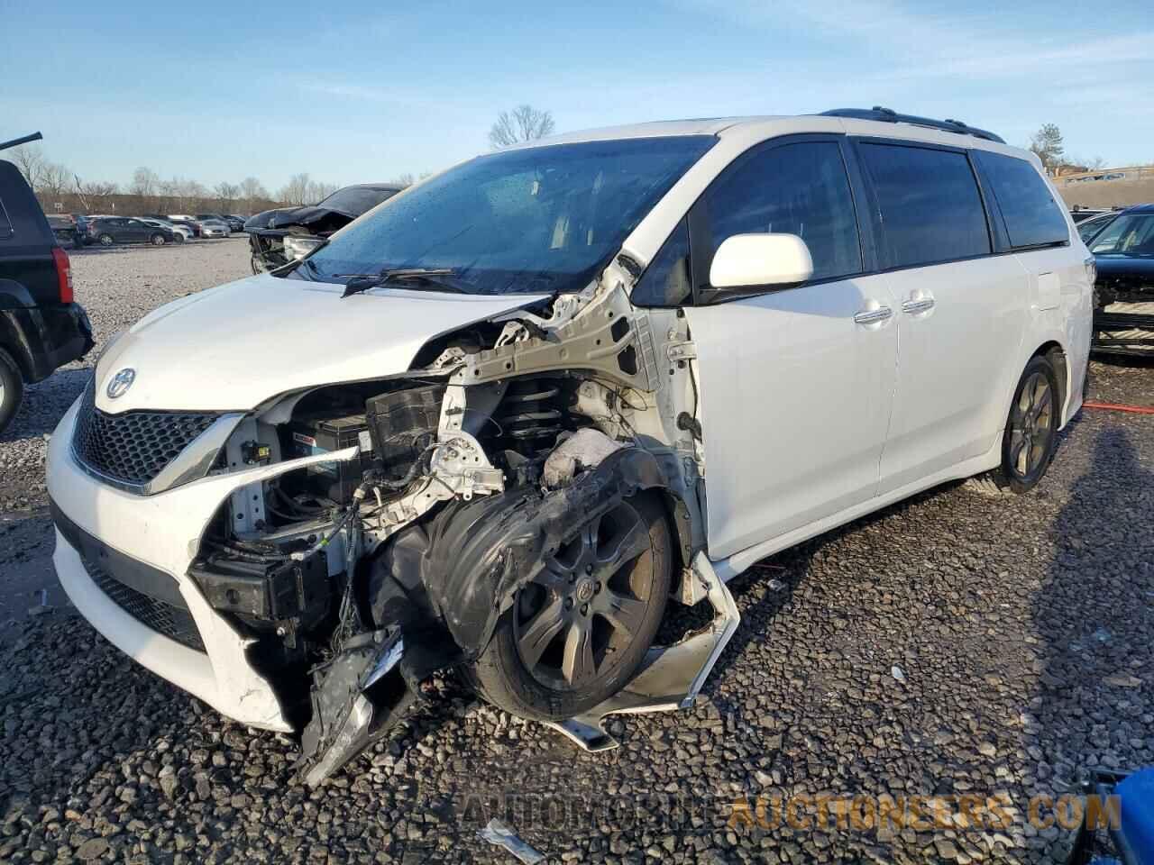 5TDXZ3DC2HS873980 TOYOTA SIENNA 2017