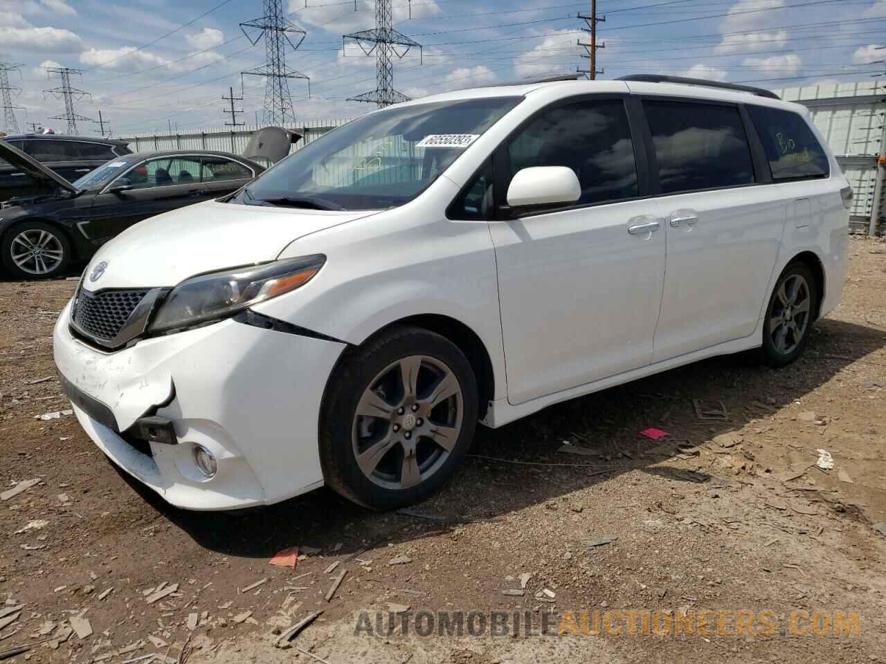 5TDXZ3DC2HS876118 TOYOTA SIENNA 2017