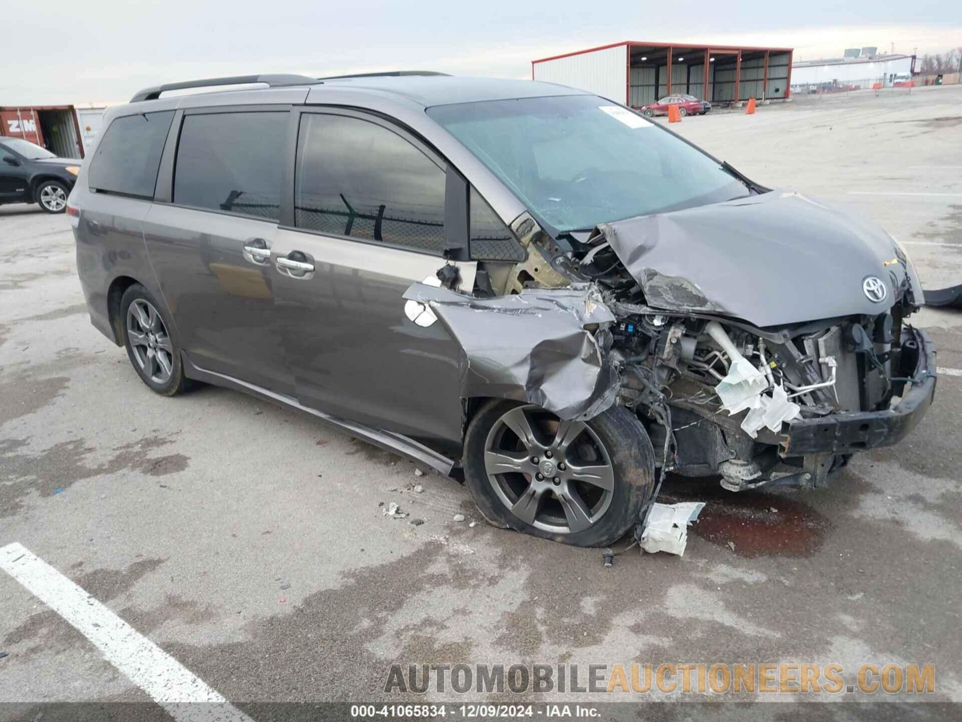 5TDXZ3DC2HS887099 TOYOTA SIENNA 2017