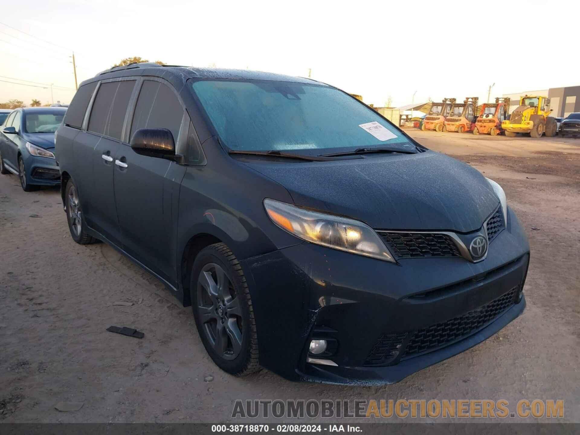 5TDXZ3DC2JS946819 TOYOTA SIENNA 2018