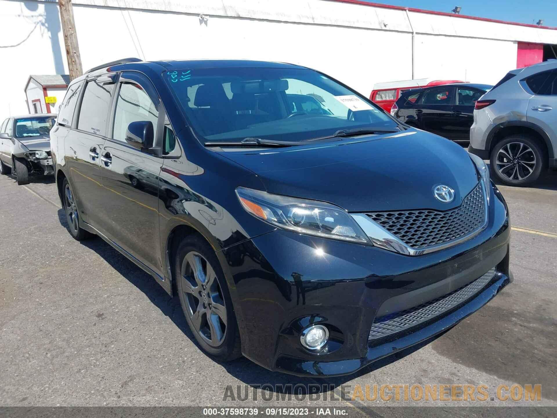 5TDXZ3DC3HS766811 TOYOTA SIENNA 2017