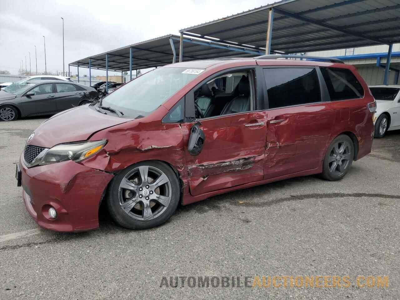 5TDXZ3DC3HS779056 TOYOTA SIENNA 2017