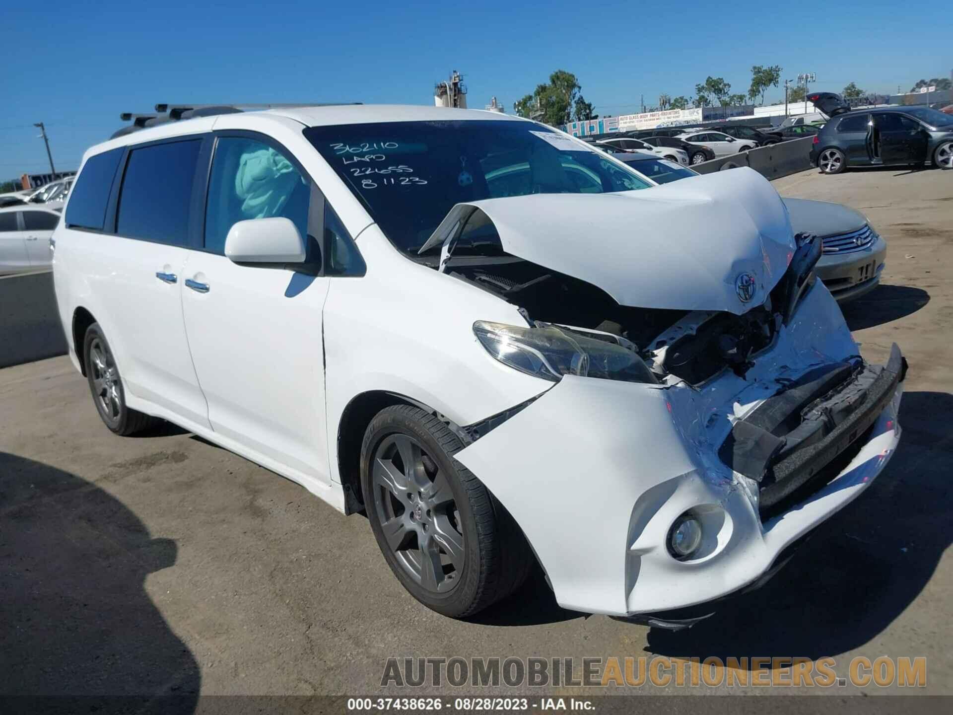 5TDXZ3DC3HS795421 TOYOTA SIENNA 2017