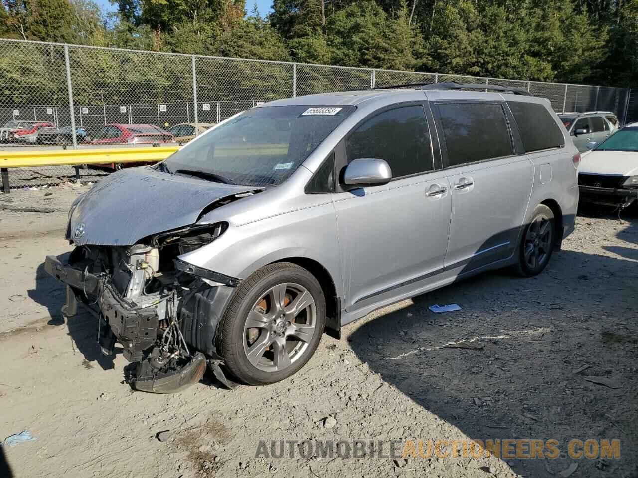 5TDXZ3DC3HS867461 TOYOTA SIENNA 2017